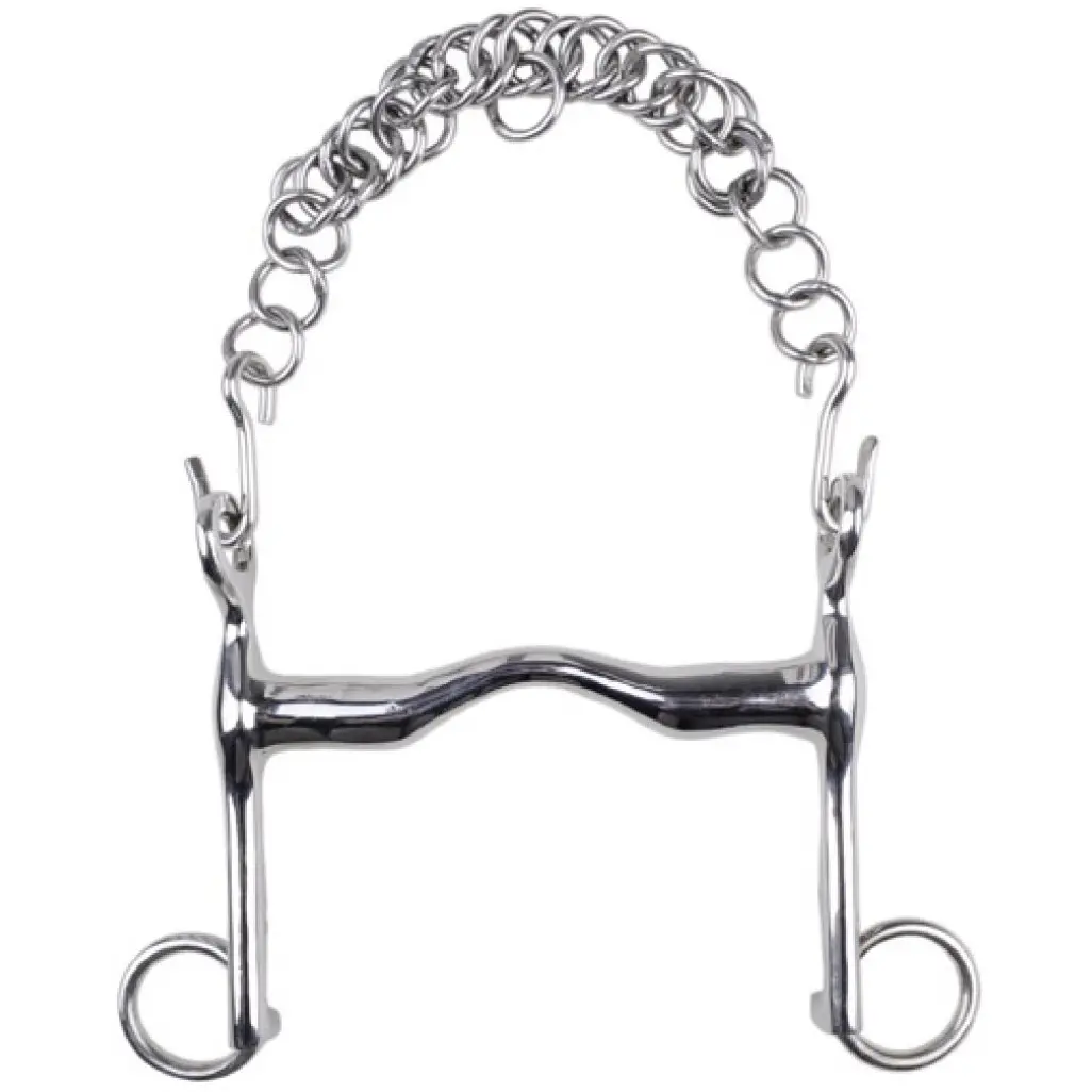 Reitkandare Edelstahl Unterzug 7cm 16mm/ 12,5cm