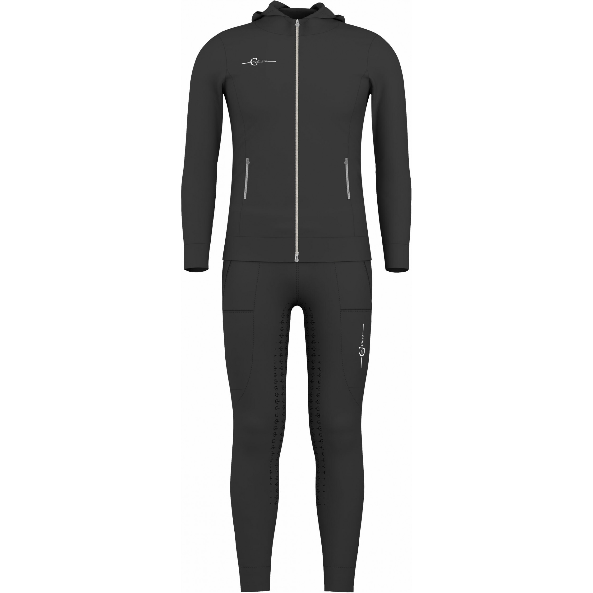 Kinder Reit-Trainingsanzug graphite Kinder Reit-Trainingsanzug graphite