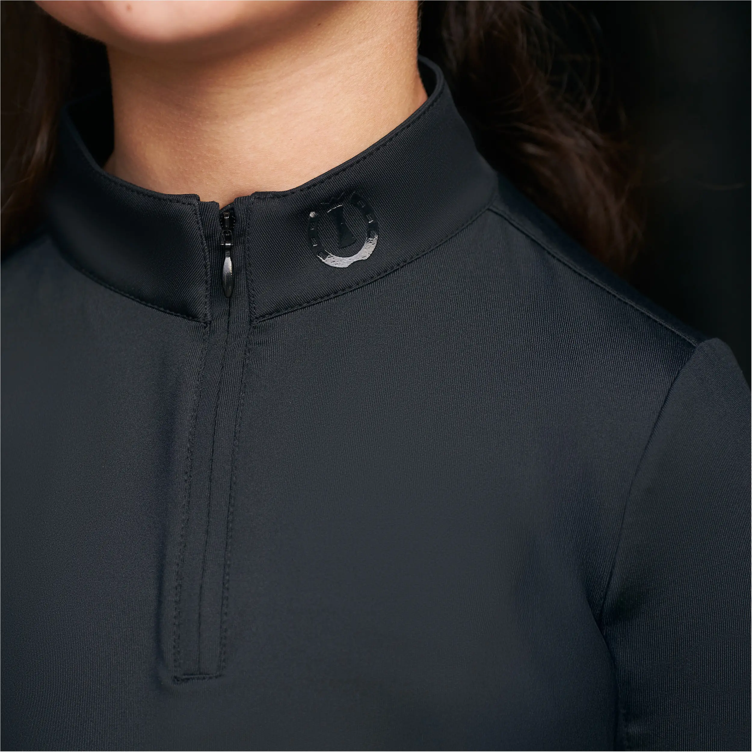 Kinder Funktionsshirt IRHJamy Mesh schwarz