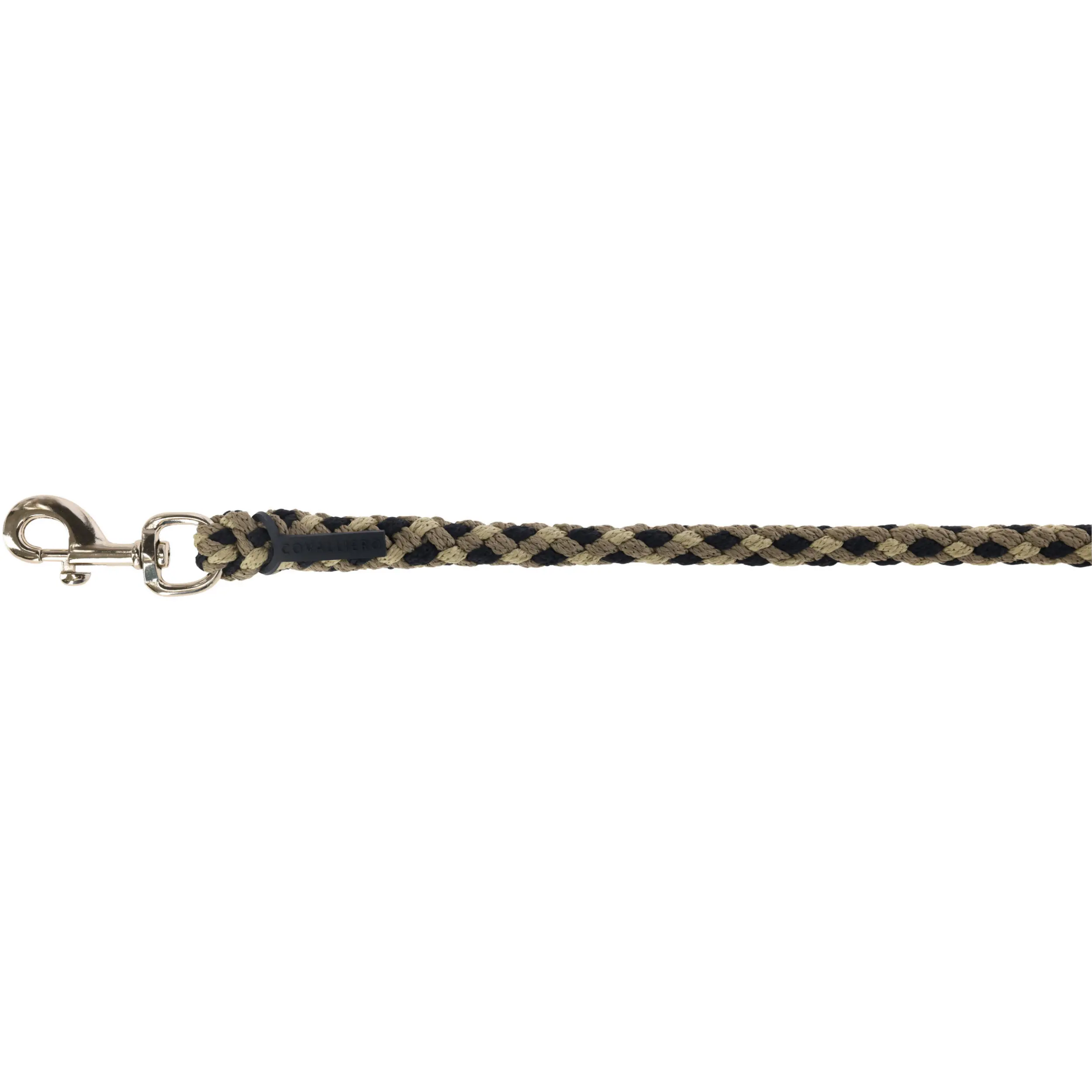 Führstrick mit Karabinerhaken HIPPO F/S 2026 black/walnut