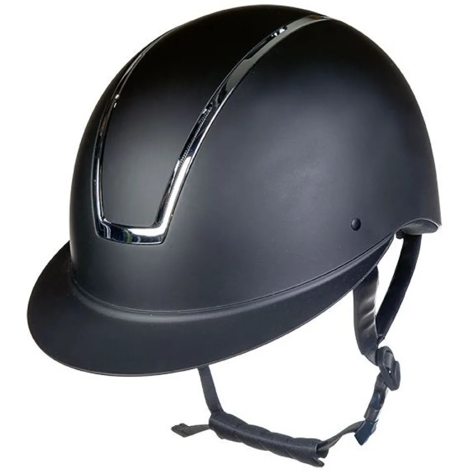 Damen Reithelm LADY SHIELD schwarz/shiny silver