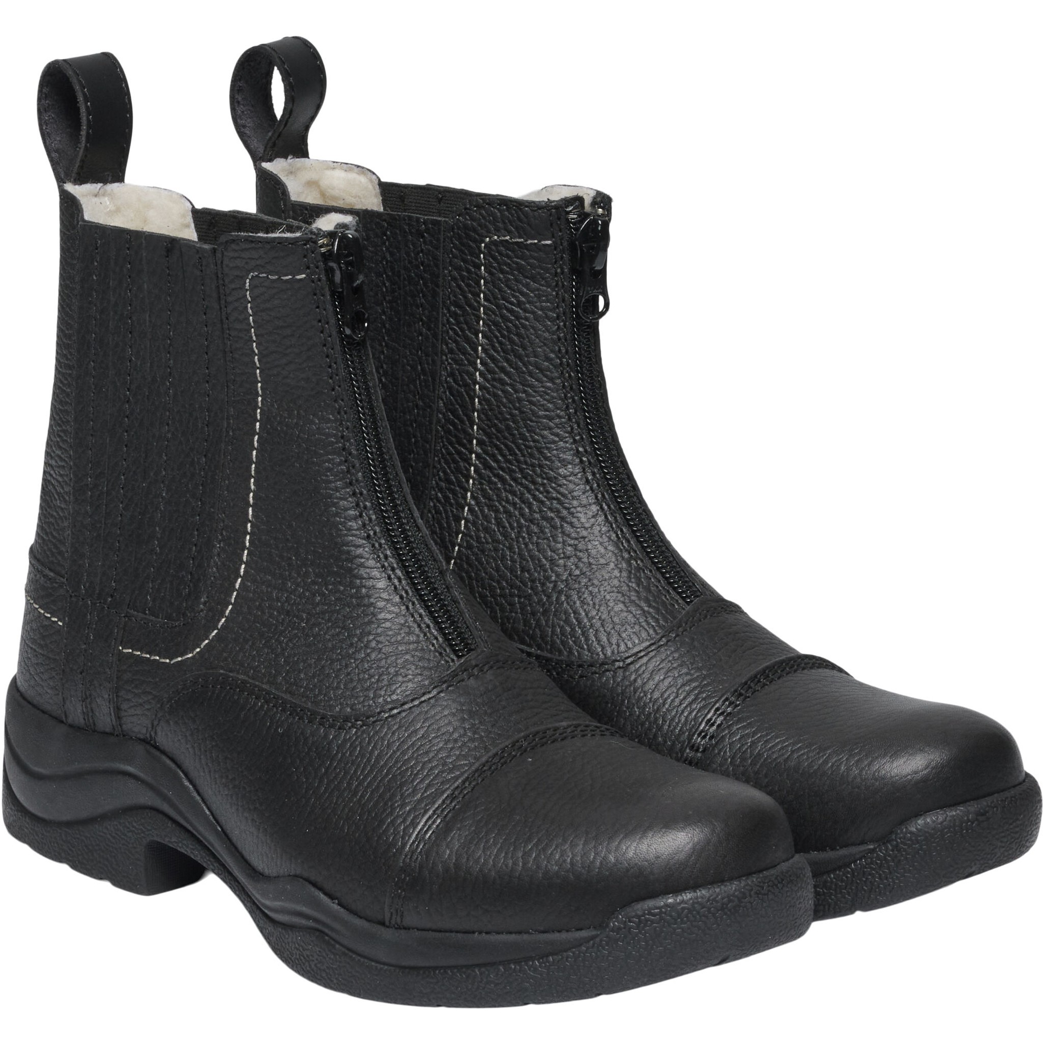 Winter Jodhpur Reitstiefeletten LEVI Zip schwarz Winter Jodhpur Reitstiefeletten LEVI Zip schwarz