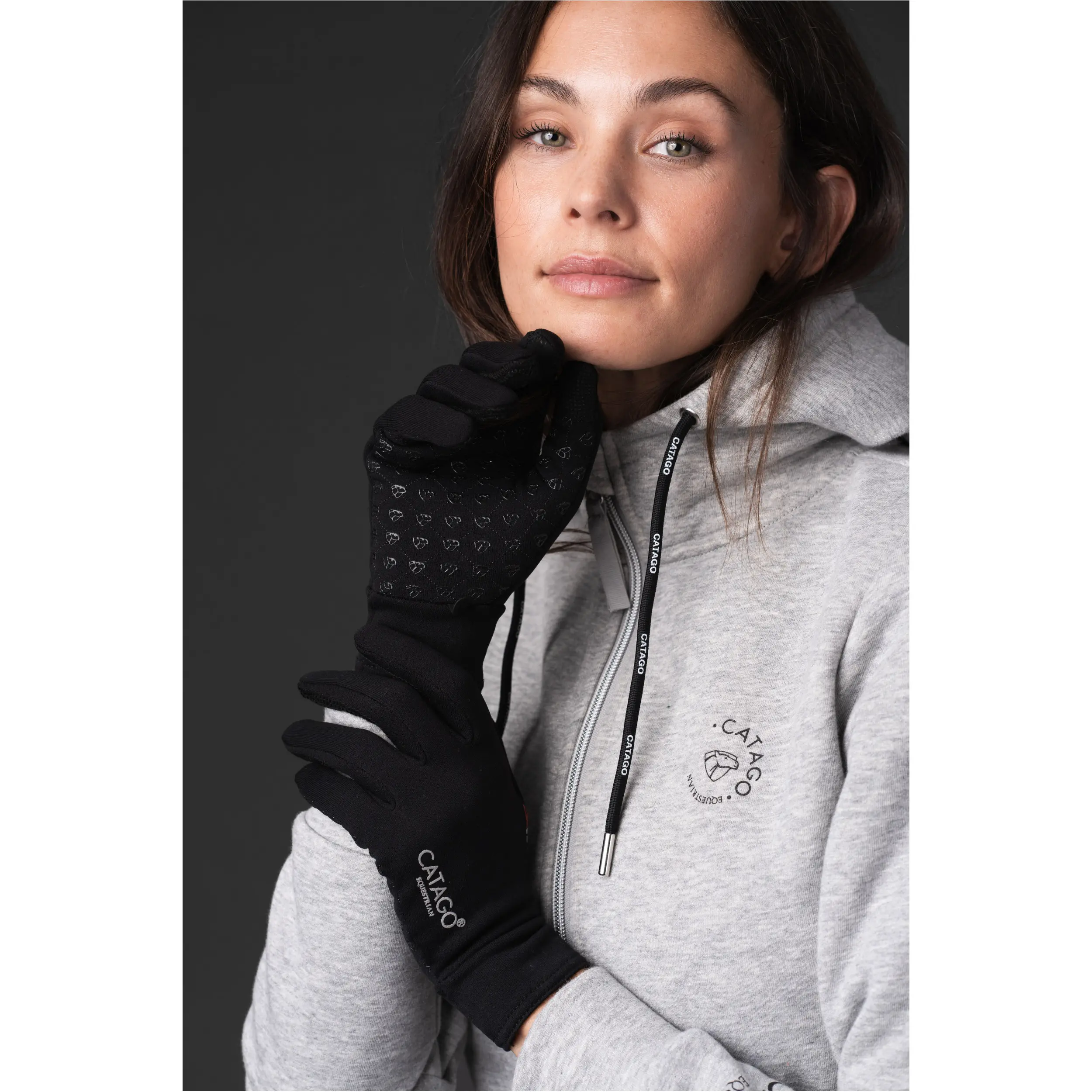 Winter Reithandschuhe Polartech VASO schwarz