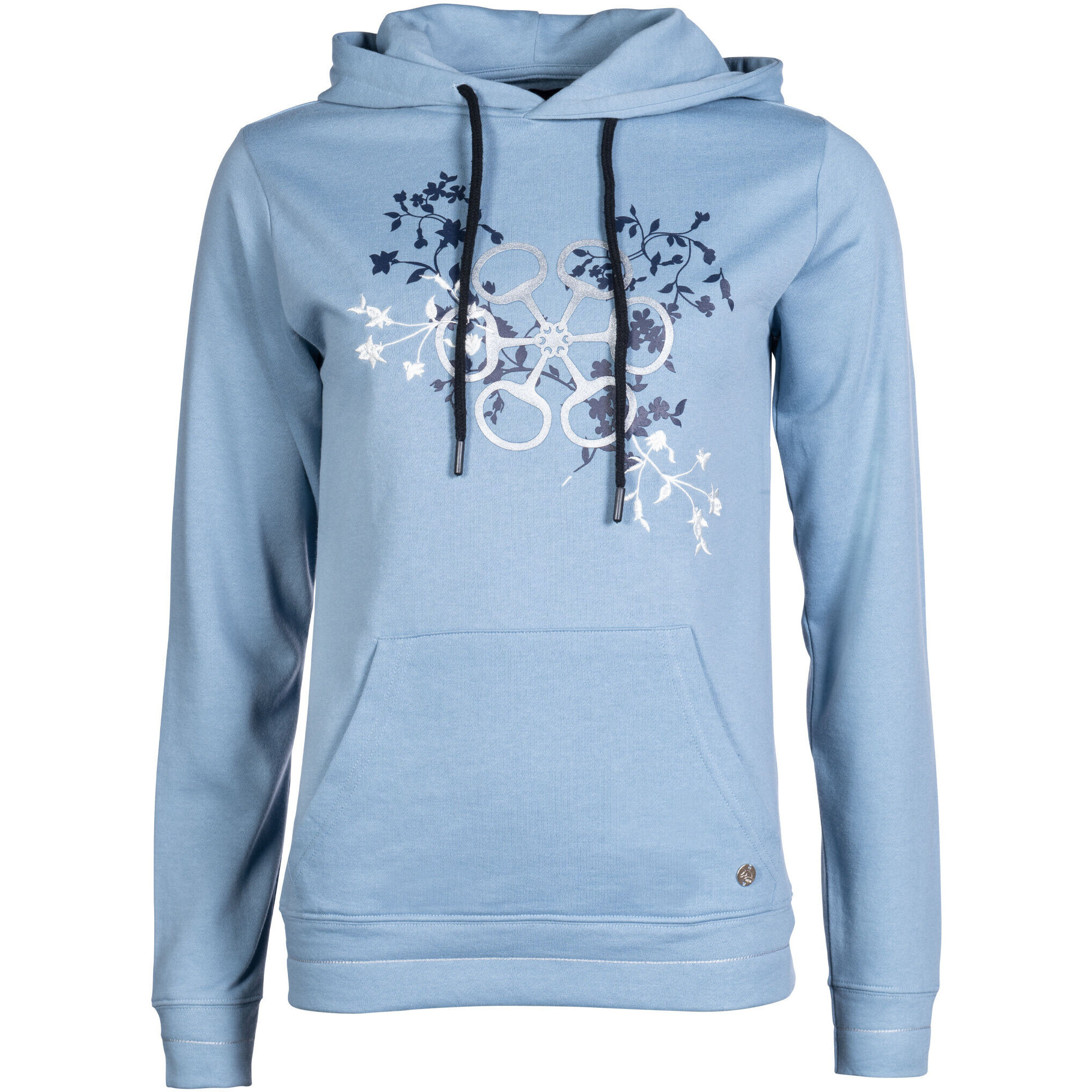 Damen Hoody BLOOMSBURY rauchblau