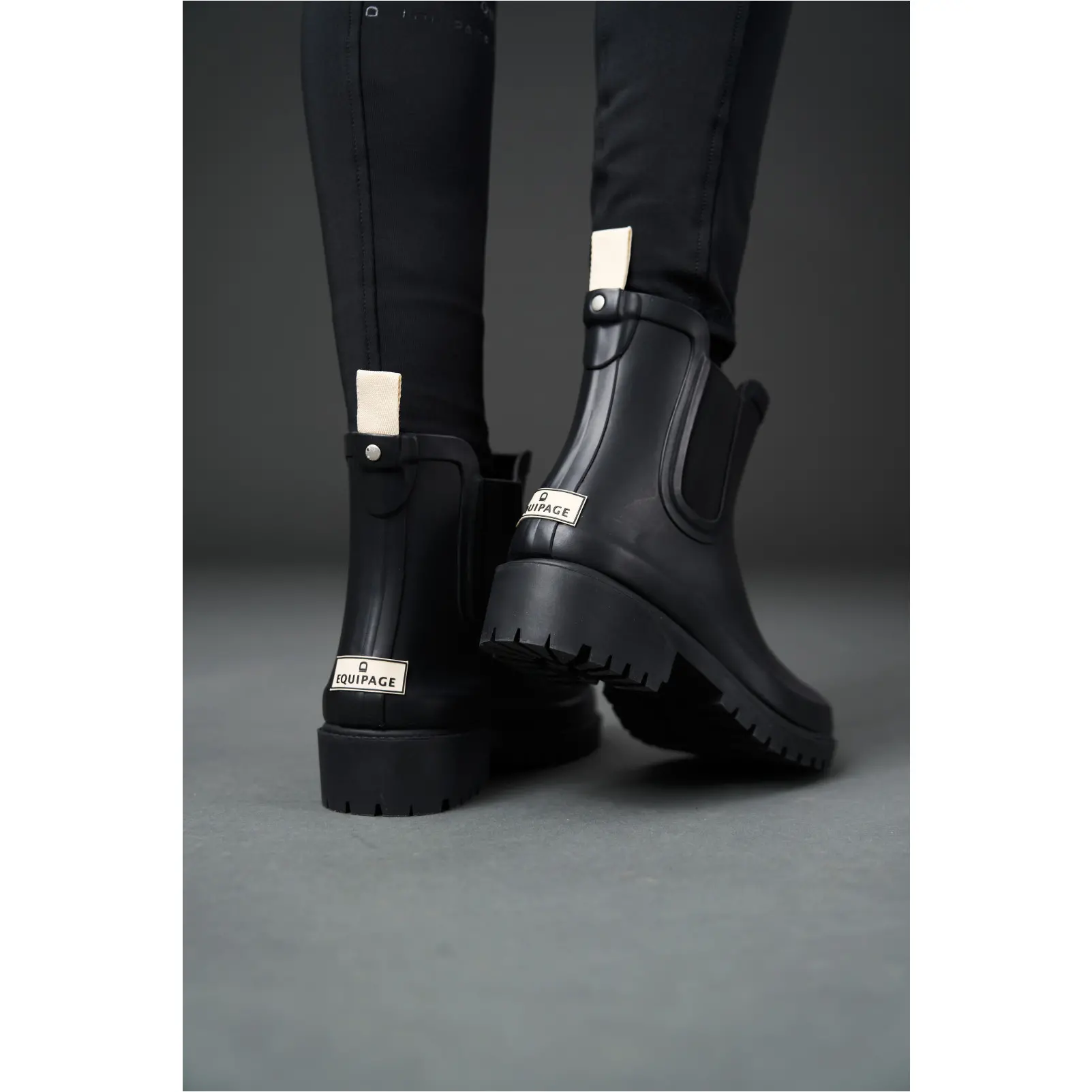 Gummistiefeletten TONY schwarz Gummistiefeletten TONY schwarz