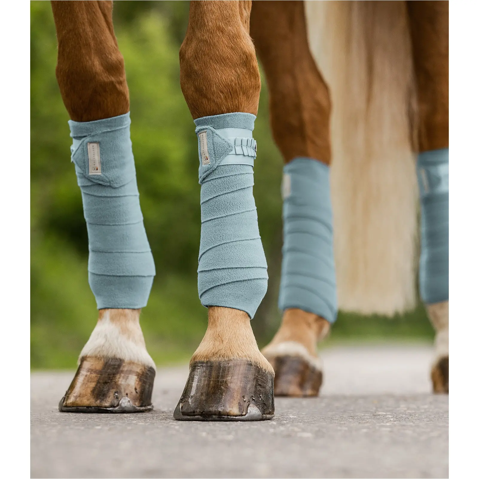 Fleecebandagen (4er Set) FLORENZ alpenblau Fleecebandagen (4er Set) FLORENZ alpenblau