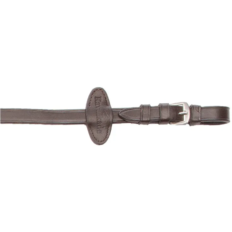 Gurtzügel ummantelt 5 Stege braun 16mm