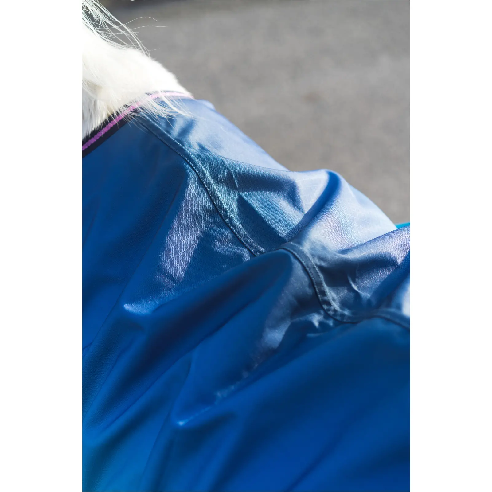 Outdoordecke mit Fleecefutter 600D GRADIENT navy