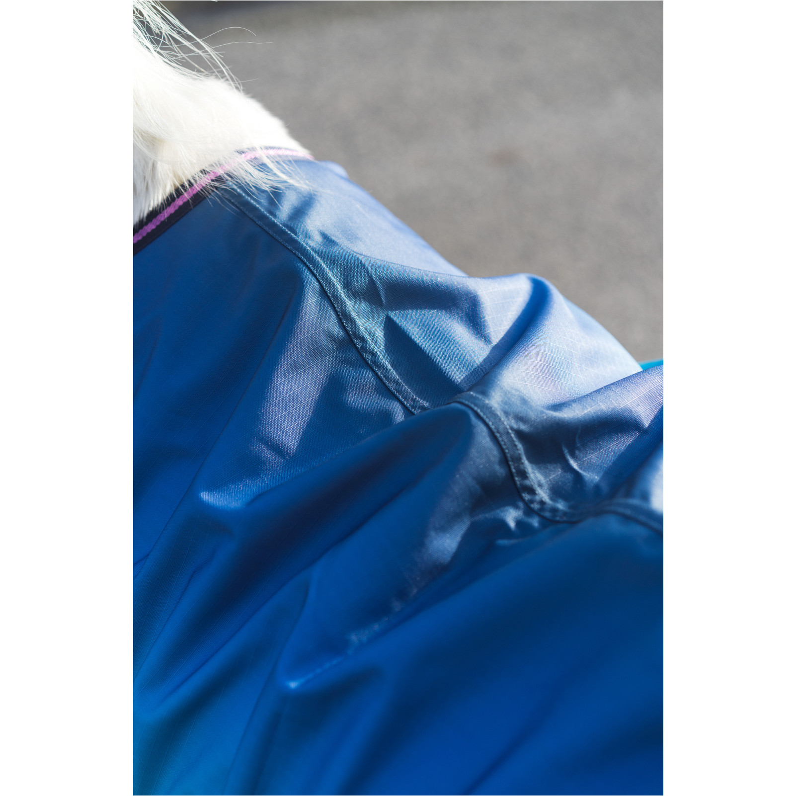 Outdoordecke mit Fleecefutter 600D GRADIENT navy Outdoordecke mit Fleecefutter 600D GRADIENT navy