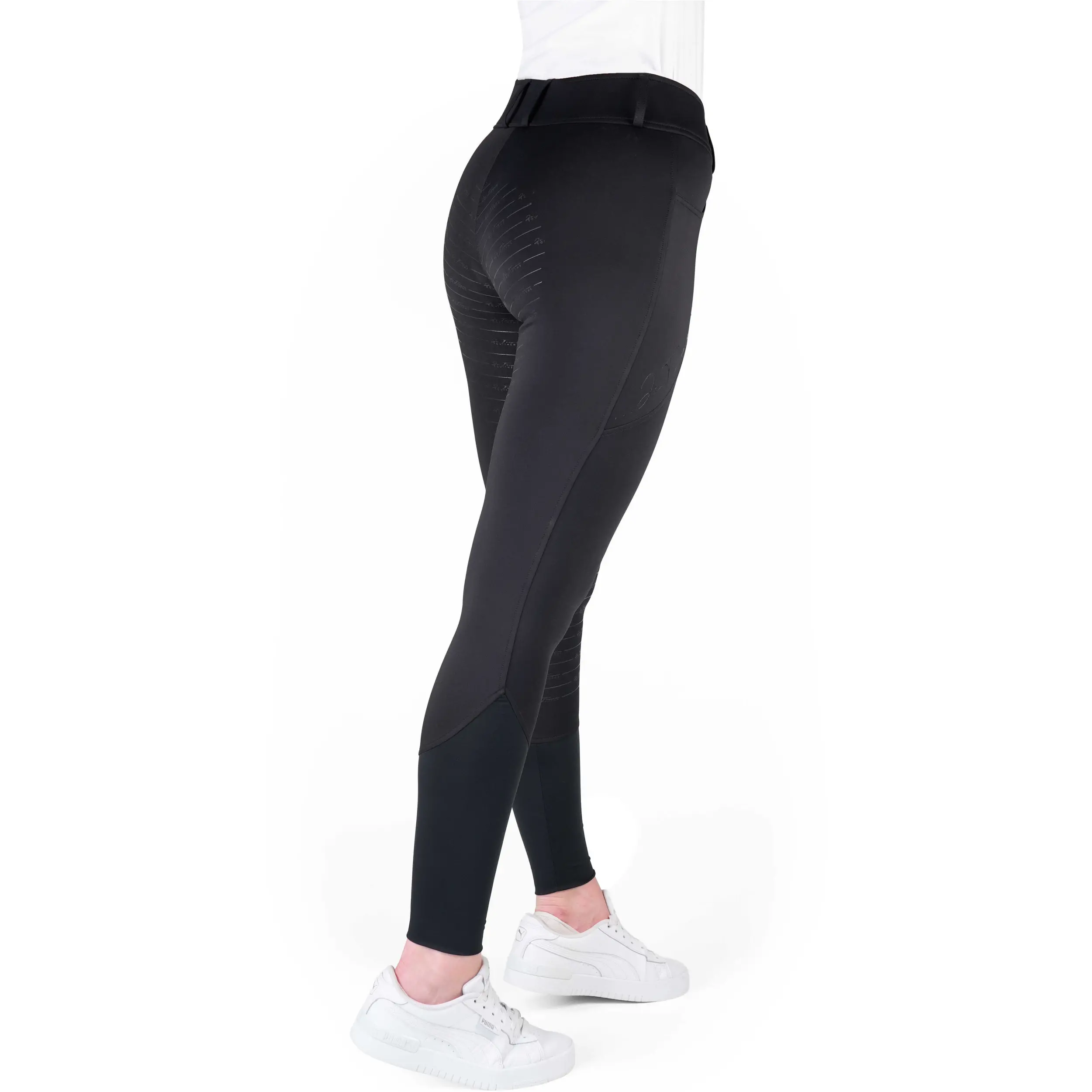 Damen Reithose Silikon Vollbesatz Je t’aime EK-ELSA schwarz
