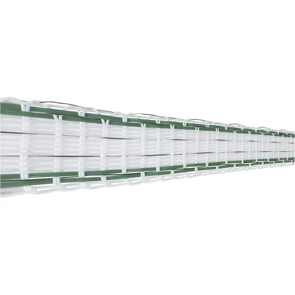 Zaunband weiß/grün 200m/12mm 