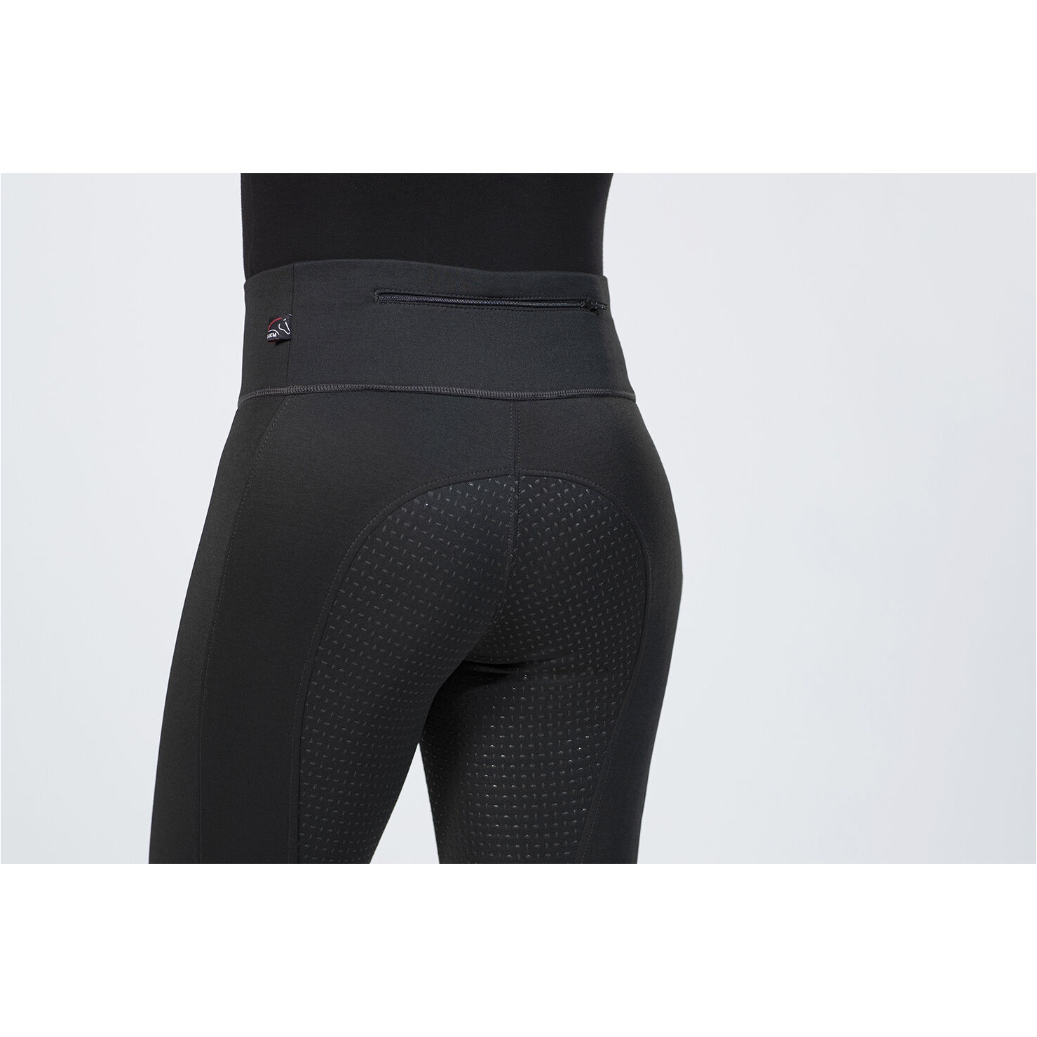 Winter Kinder Reitleggings Silikon Vollbesatz COSY STYLE schwarz