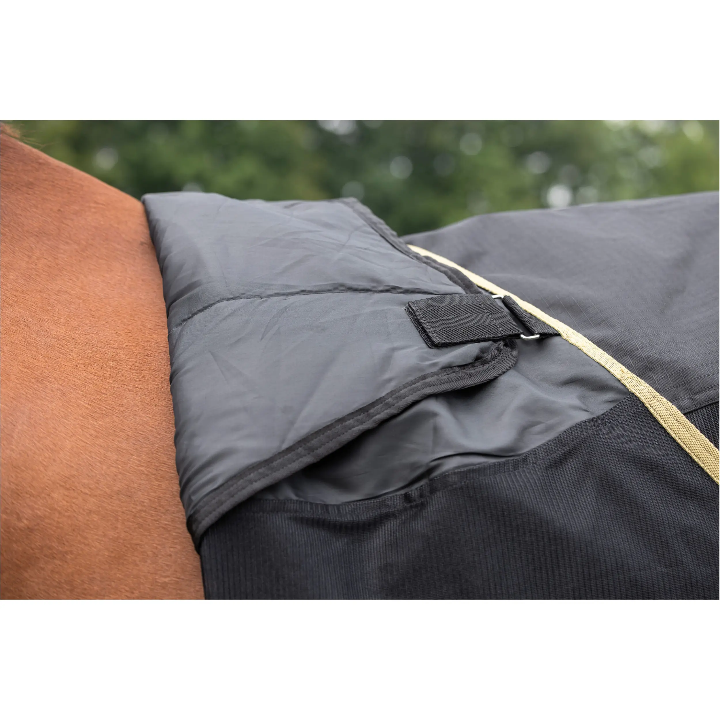 Regendecke Halsteil (abnehmbar) F/S 2026 black