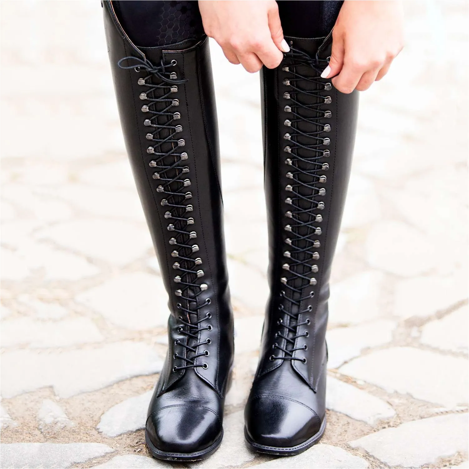 Damen Reitstiefel LEGACY VENADO Echtleder schwarz