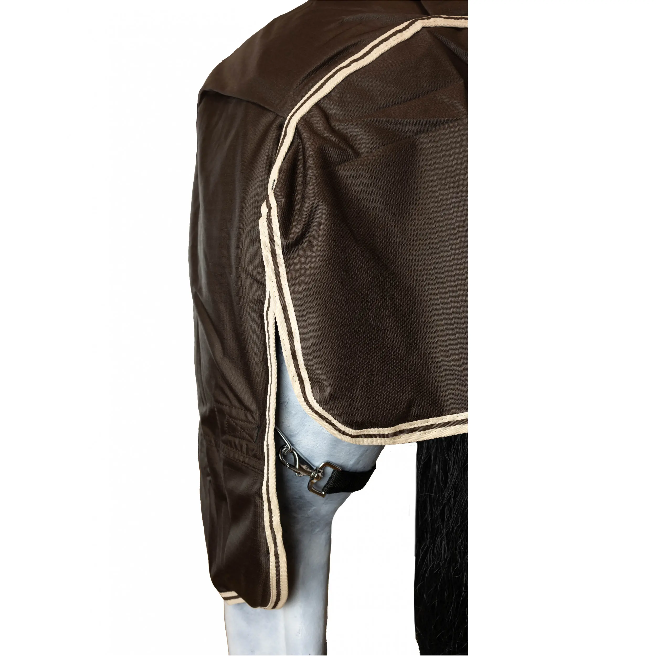 Winterdecke 300g Füllung 600D BASICLINE dunkelbraun