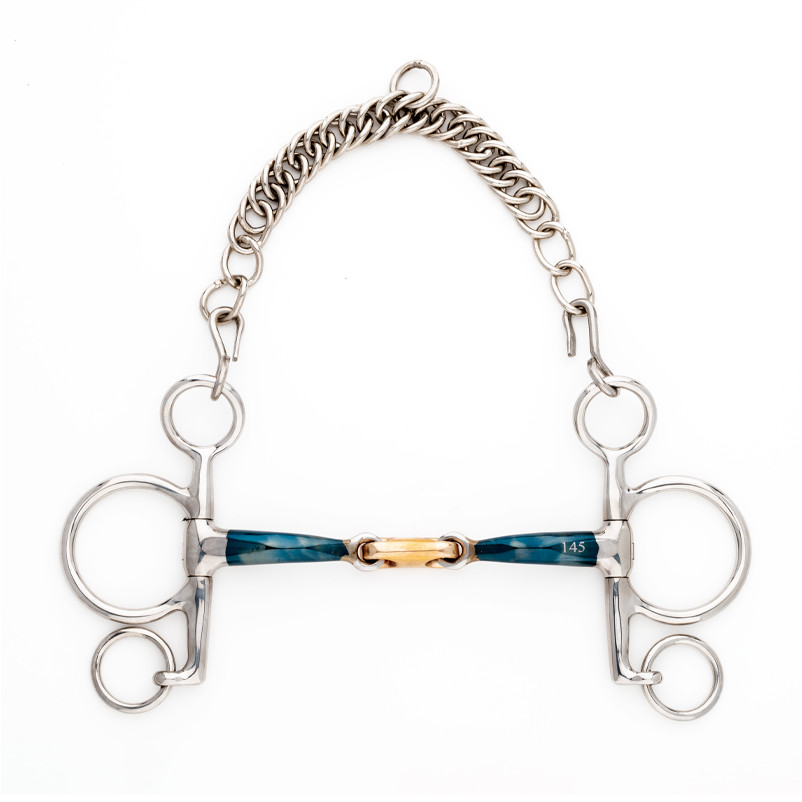 Pelham kurz doppelt gebrochen ERGONOMIC 14mm