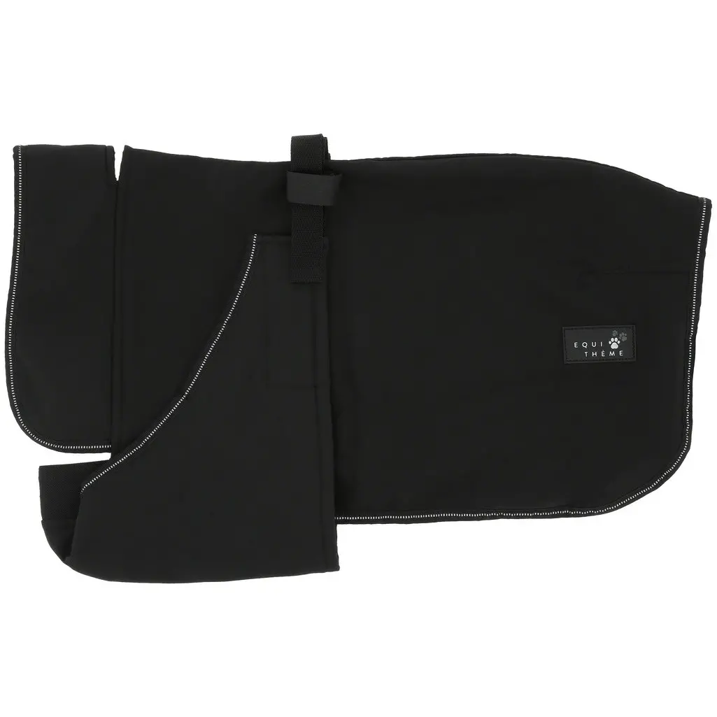 Hundedecke Softshell schwarz