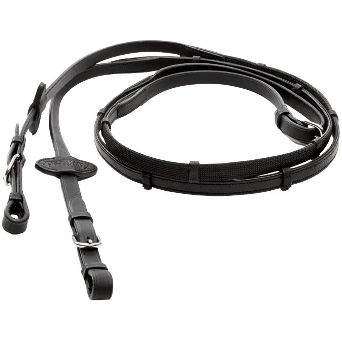 Softgrip Zügel 5 Stege schwarz 16mm 
