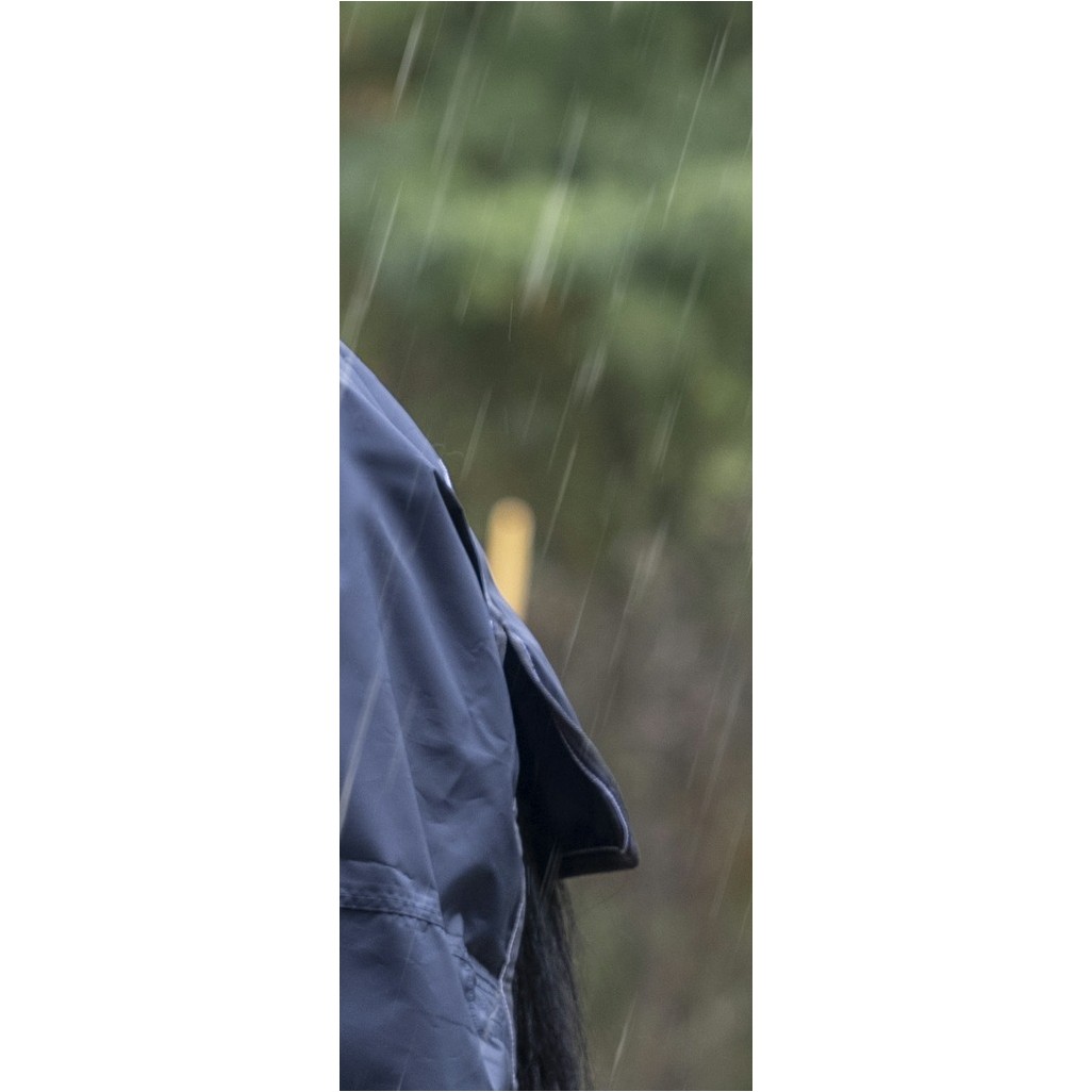 Regendecke LIGHT marineblau/grau