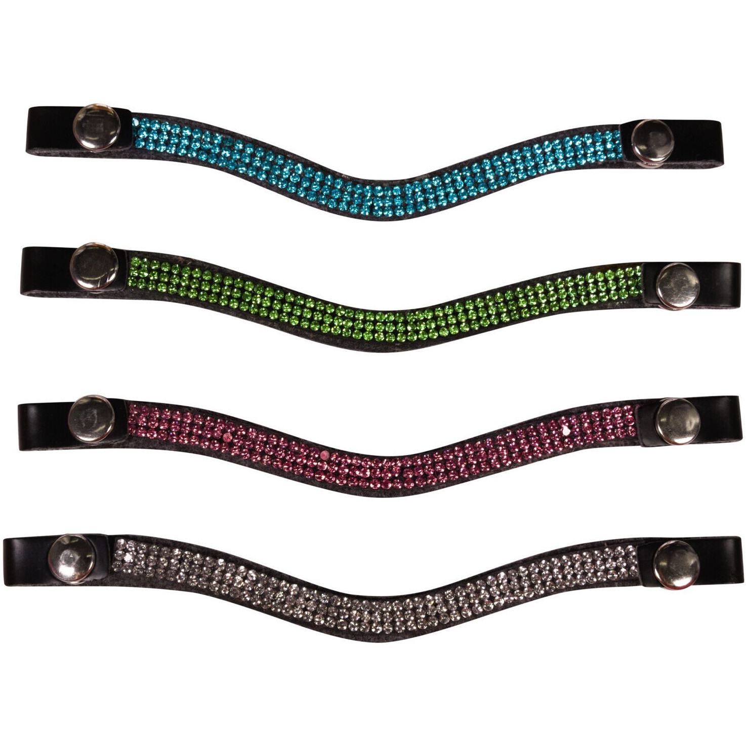 Stirnbänder (4er-Set) für CUDDLE HORSE colourful