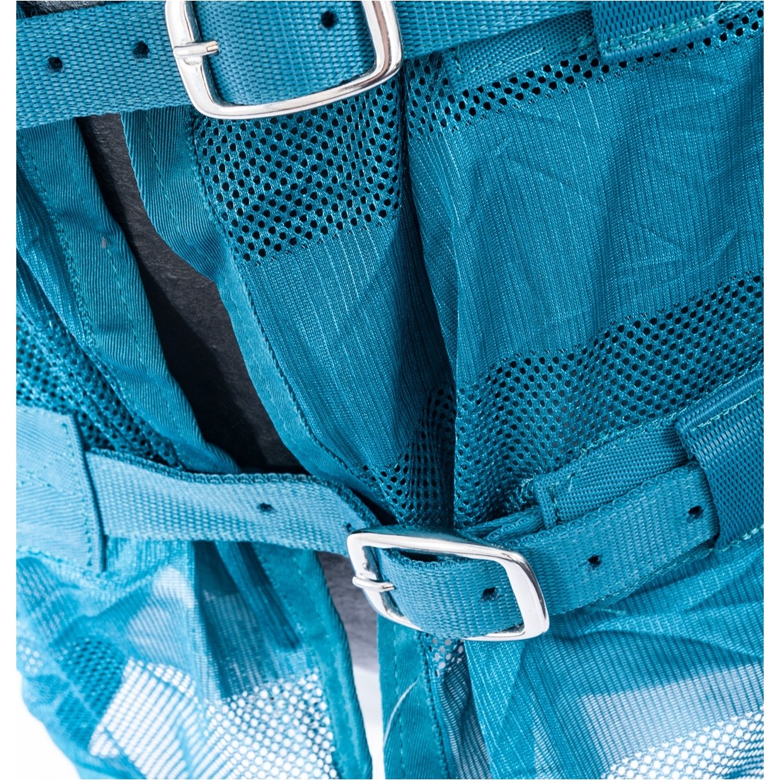 Fliegendecke mit Kreuzgurt BASICLINE petrol