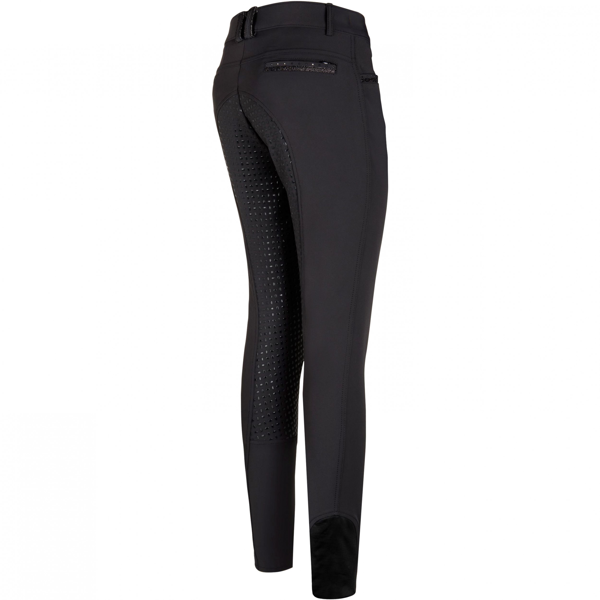 Kinder Reithose Silikon Vollbesatz IRHEl Capone black