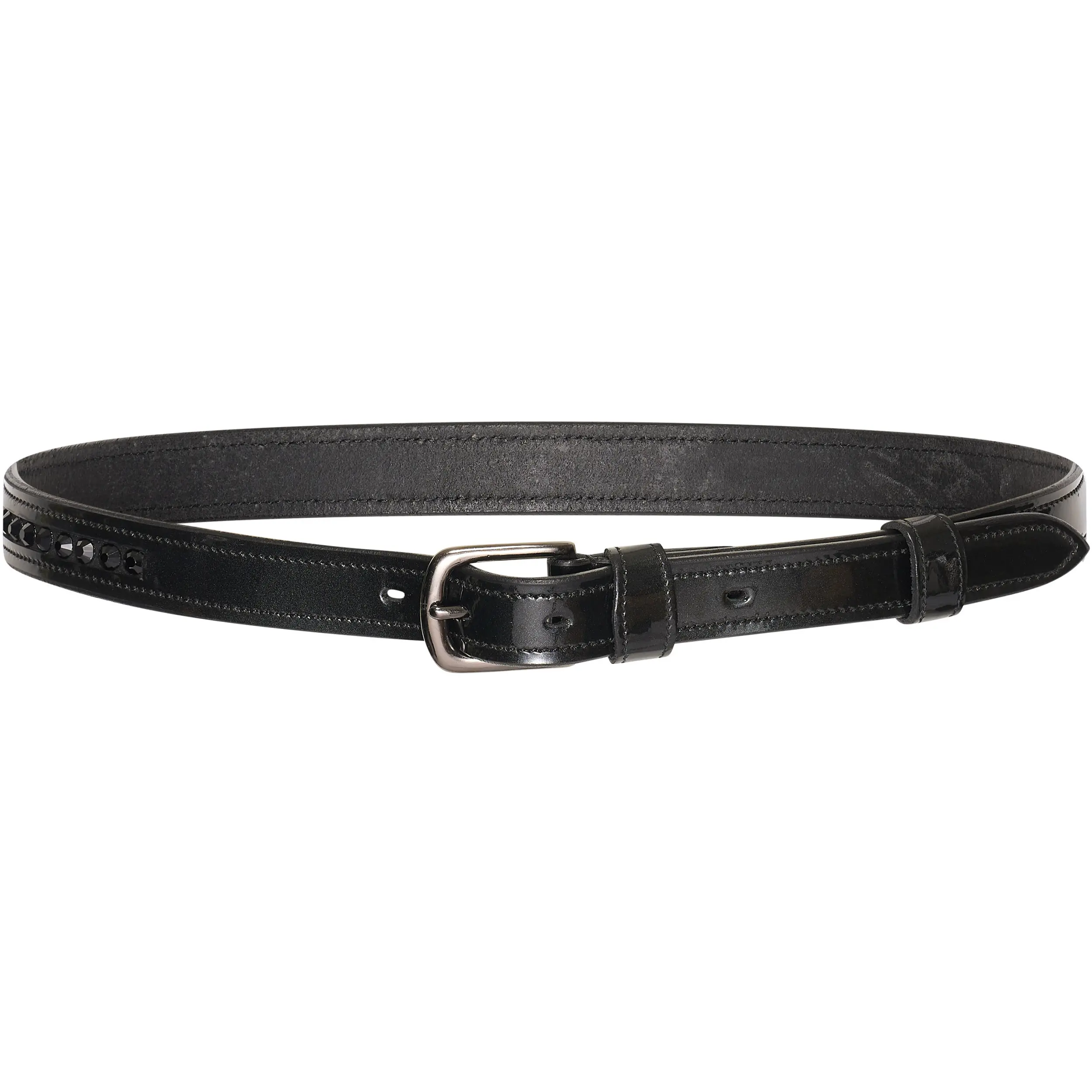 Damen Gürtel IRHOlania Sparkle schwarz/schwarz