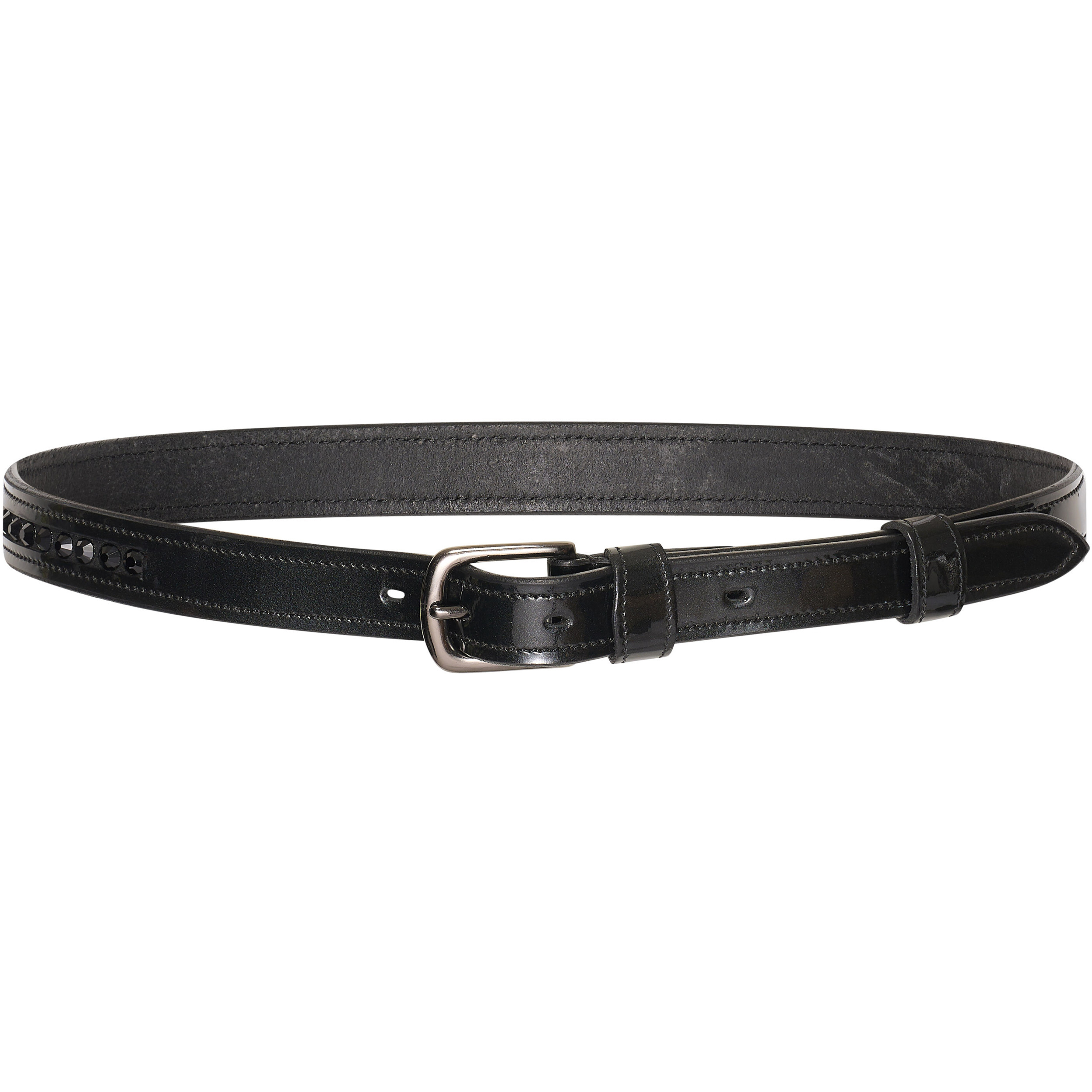 Damen Gürtel IRHOlania Sparkle schwarz/schwarz