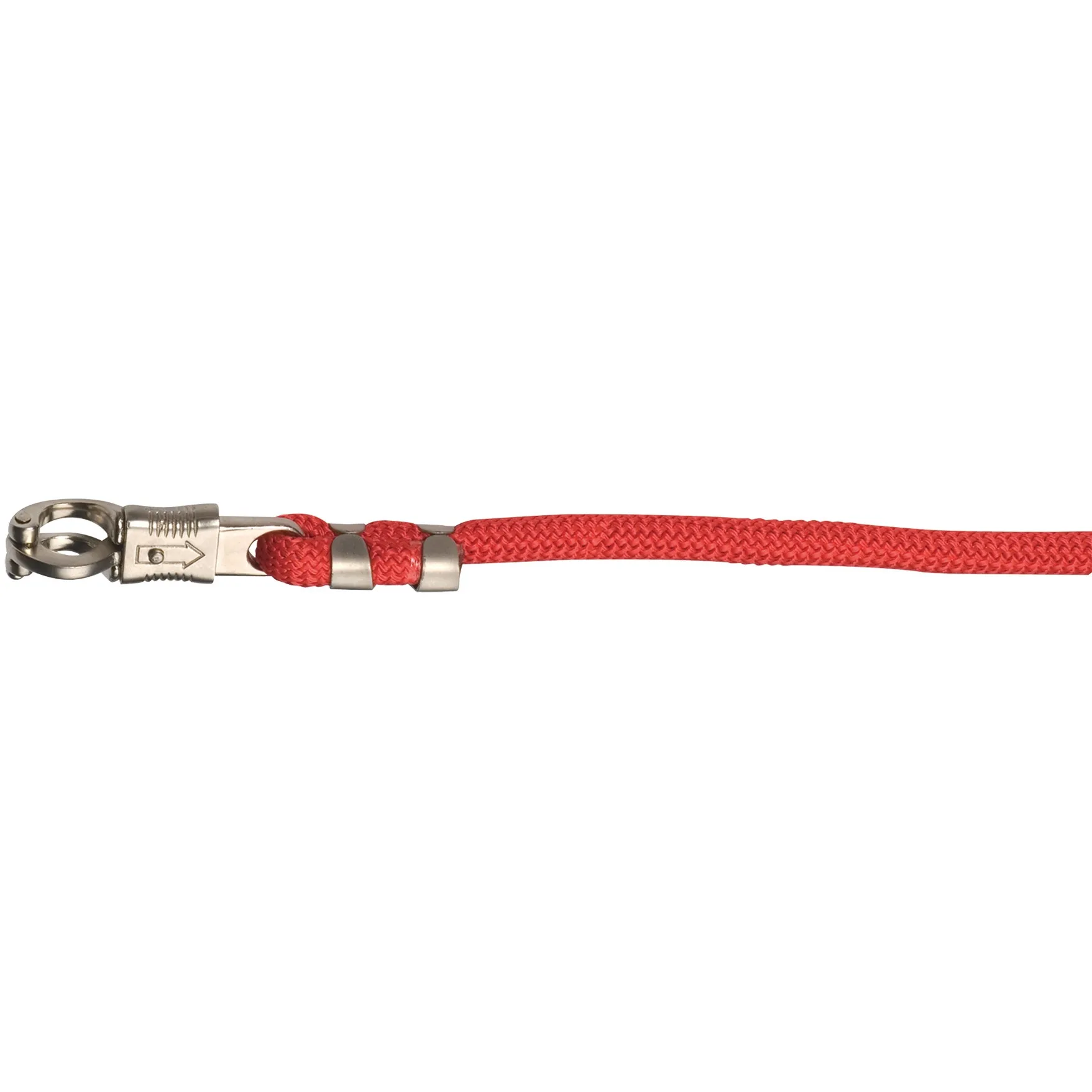 Führstrick mit Panikhaken PANIKA rot 240cm