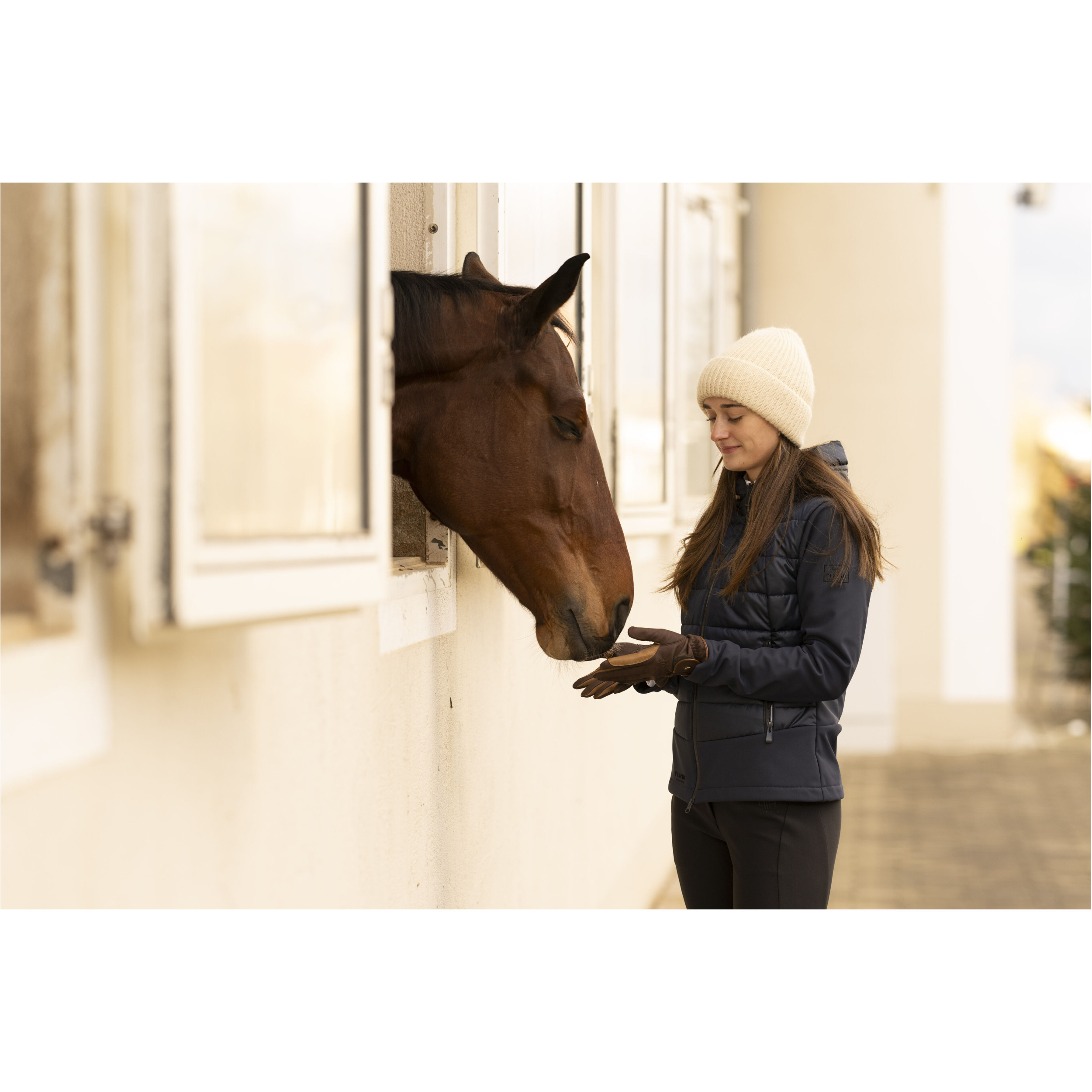 Winter Reithandschuhe MALTA mokka Winter Reithandschuhe MALTA mokka