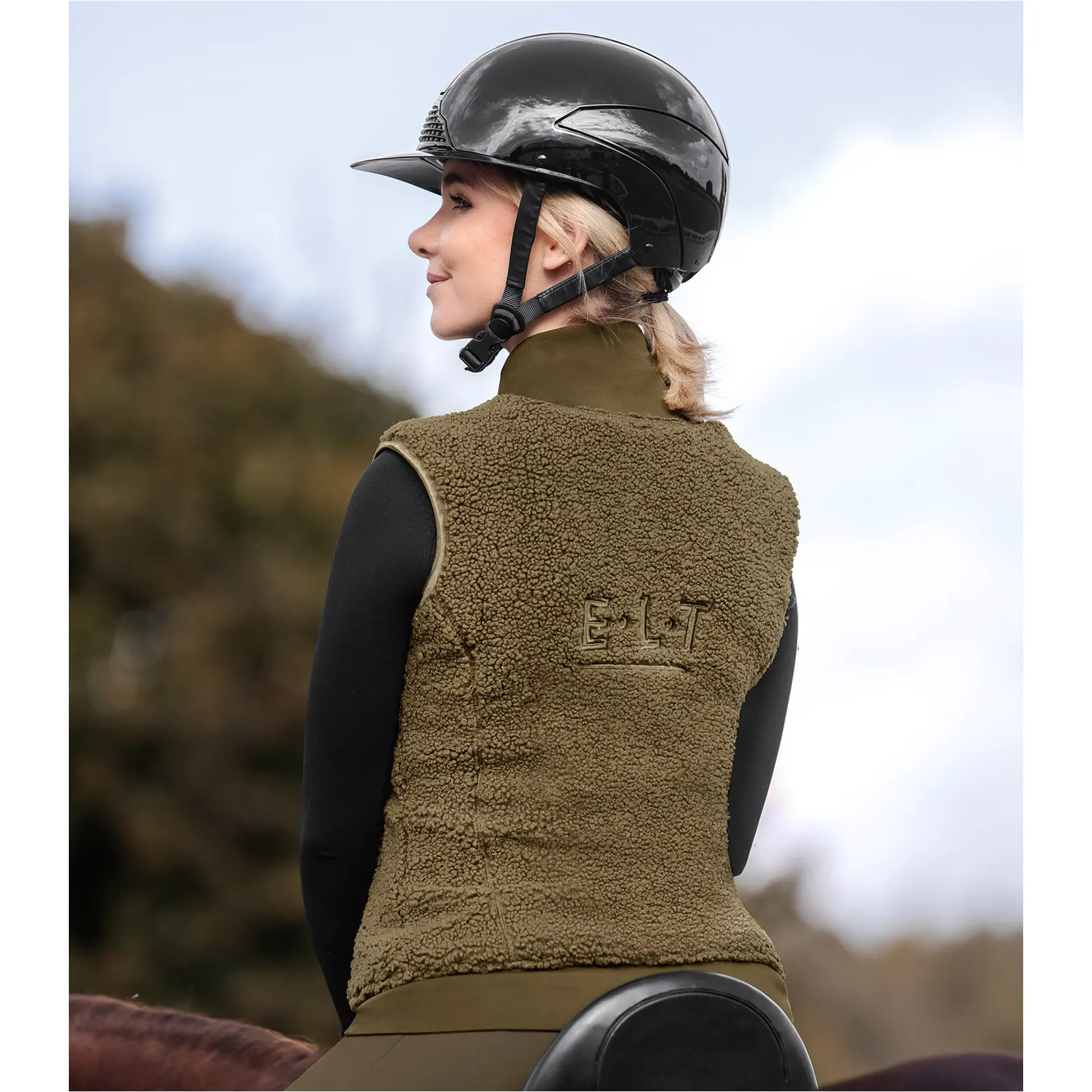 Damen Fleeceweste ROTTERDAM khakigrün