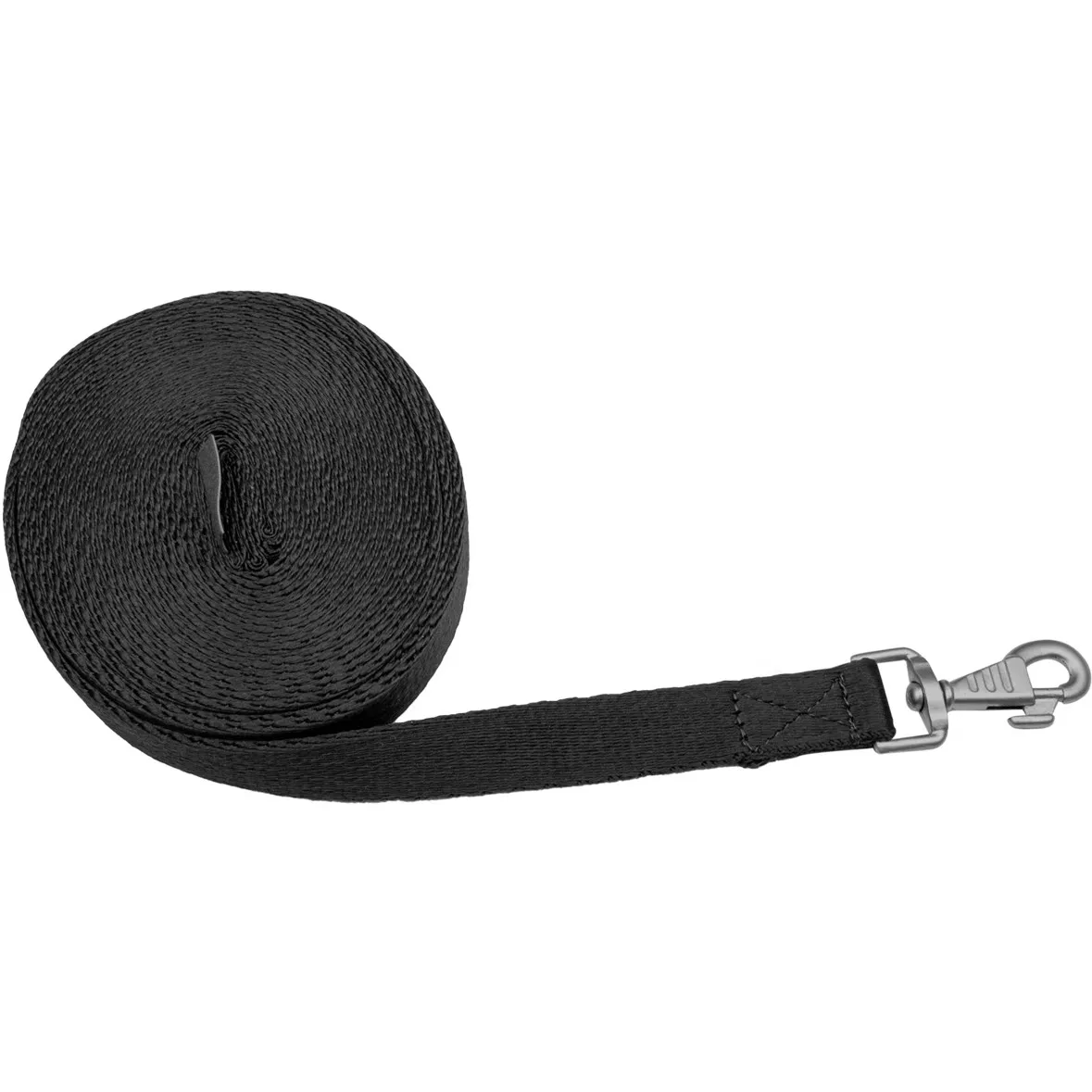 Longierleine SOFT schwarz 800cm