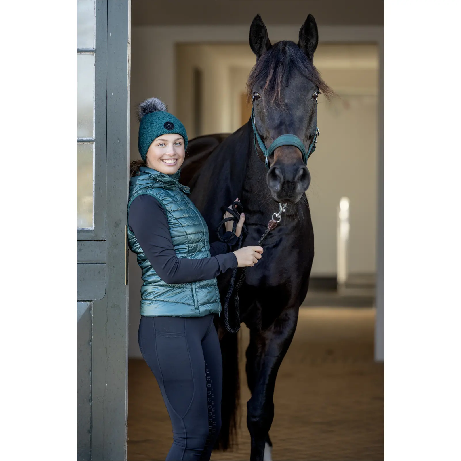 Damen Reitweste mit Kapuze VALENCIA ponderosa pine Damen Reitweste mit Kapuze VALENCIA ponderosa pine