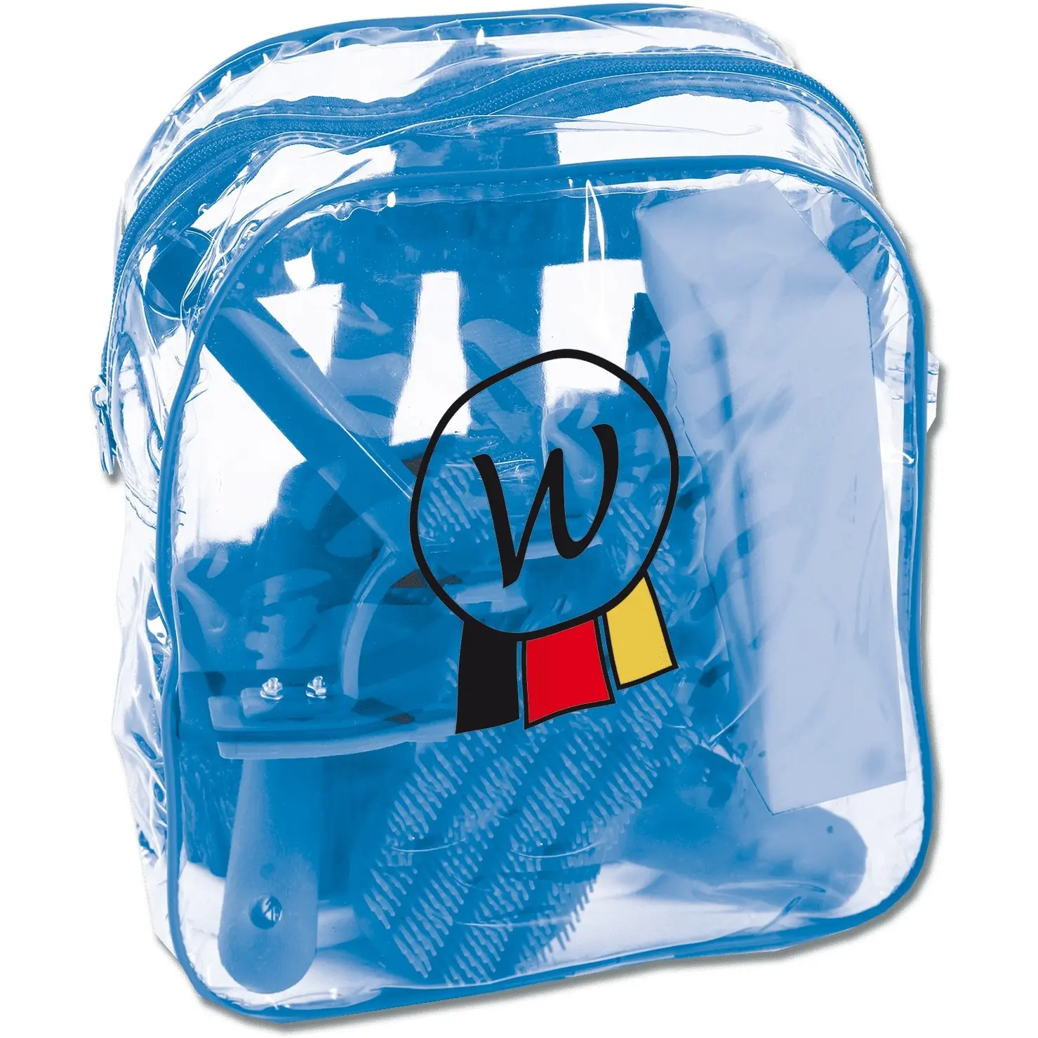 Grooming Kit gefüllt blau