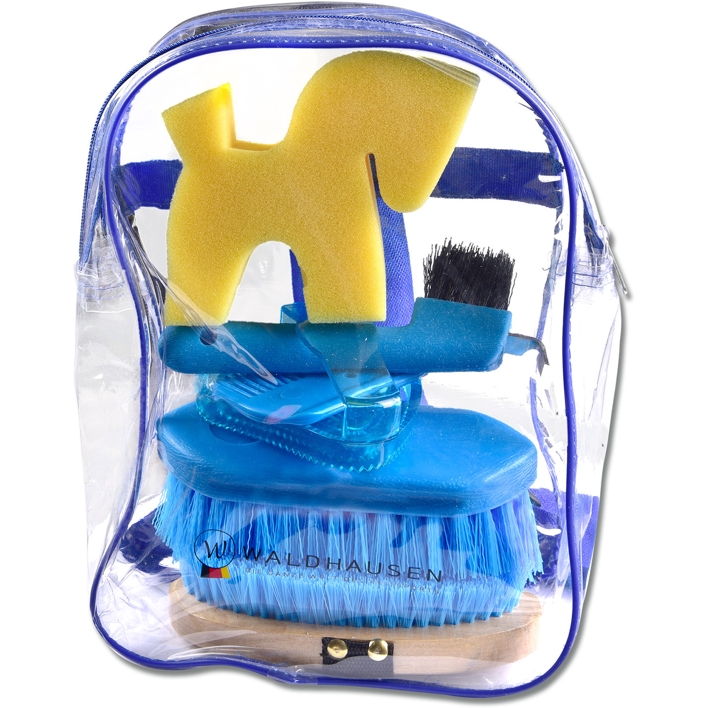 Grooming Kit gefüllt blau