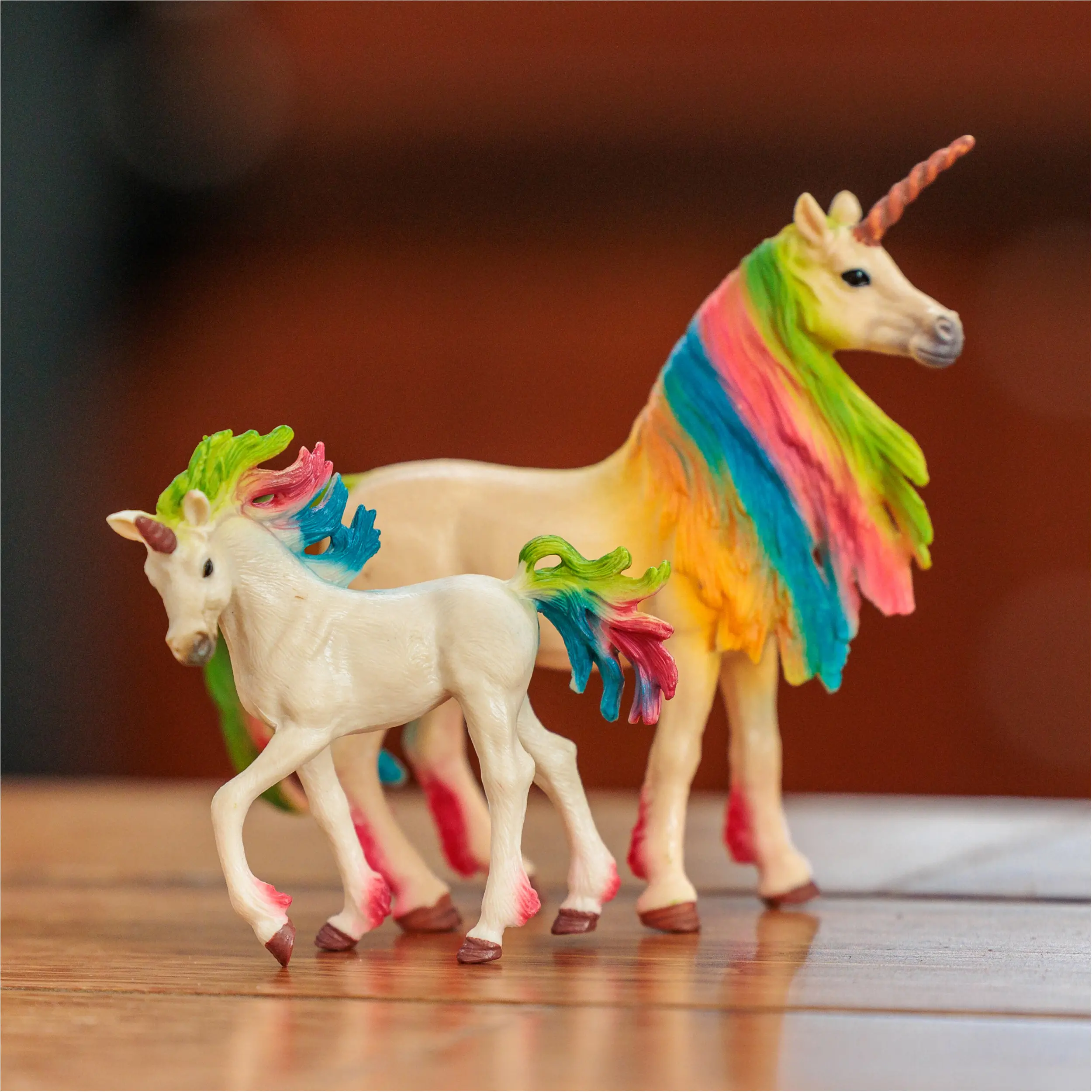 Spielzeug Einhorn Set IRHMagic rainbow