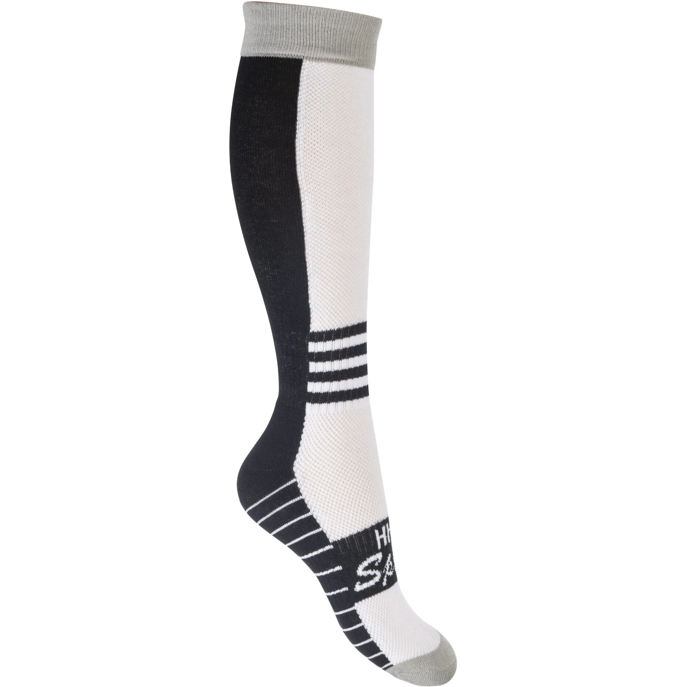 Damen Reitsocken OLYMPIA schwarz/weiß