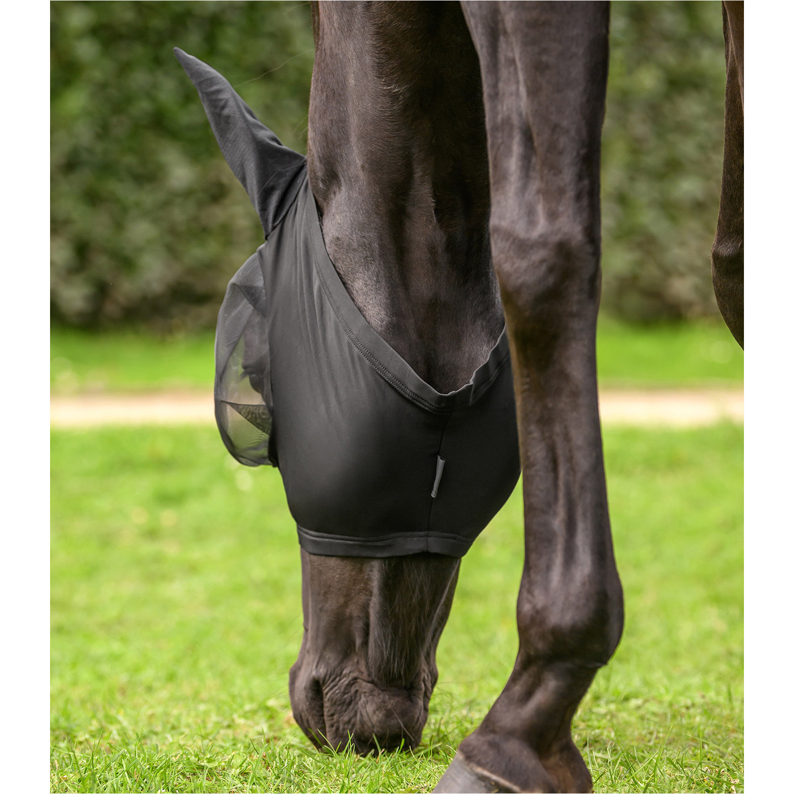 Fliegenmaske PUCK FLEX schwarz