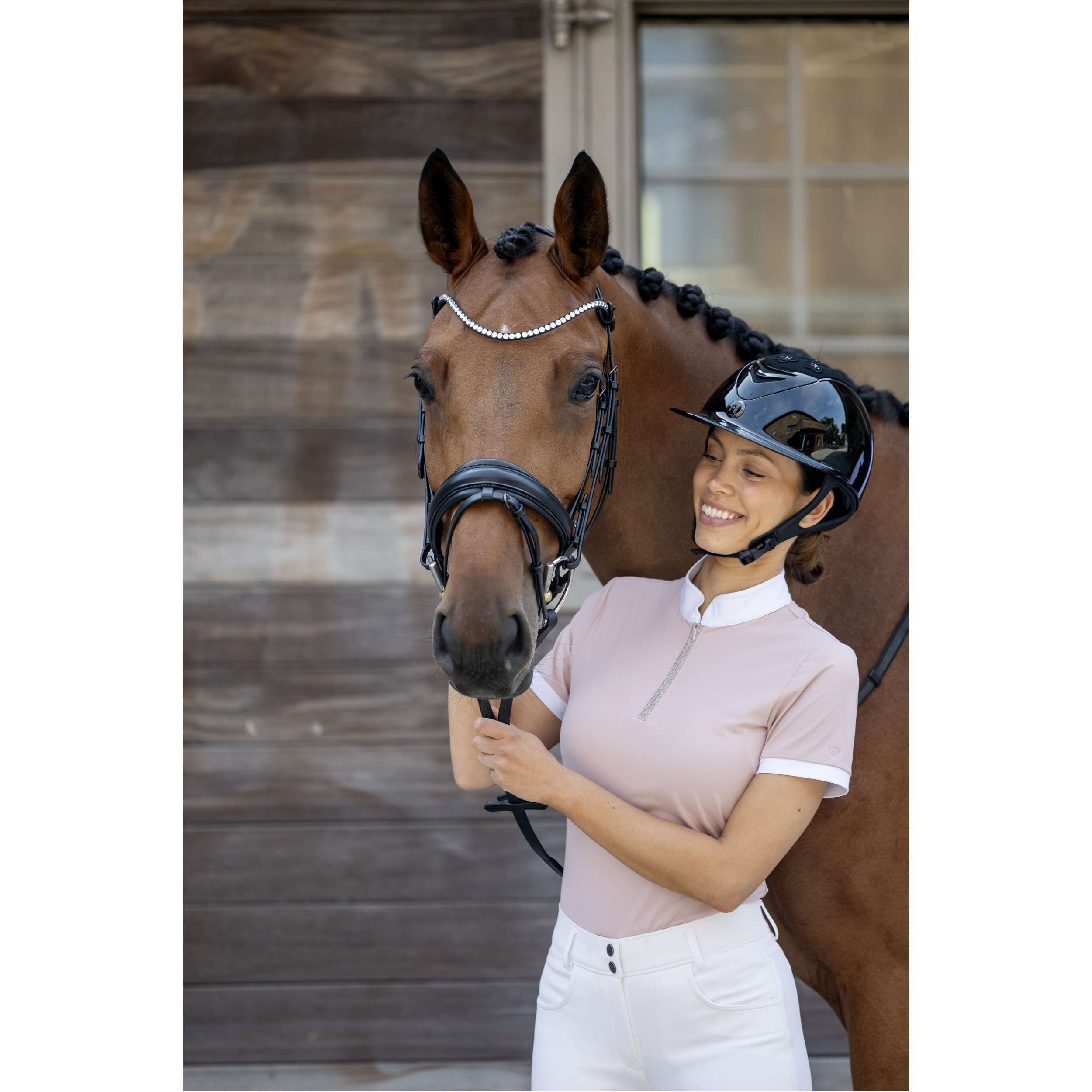 Damen Showshirt Kurzarm NICE burnished lilac