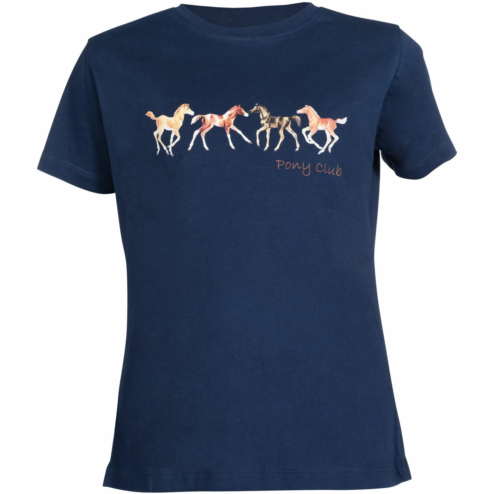 Kinder T-Shirt PONY CLUB dunkelblau