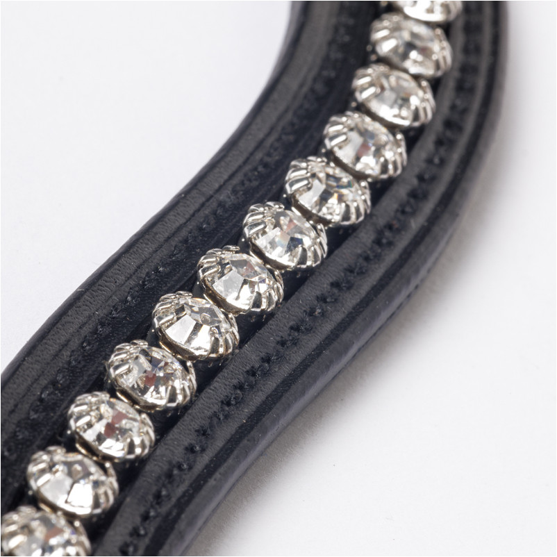 Stirnband GLOSS schwarz/weiß