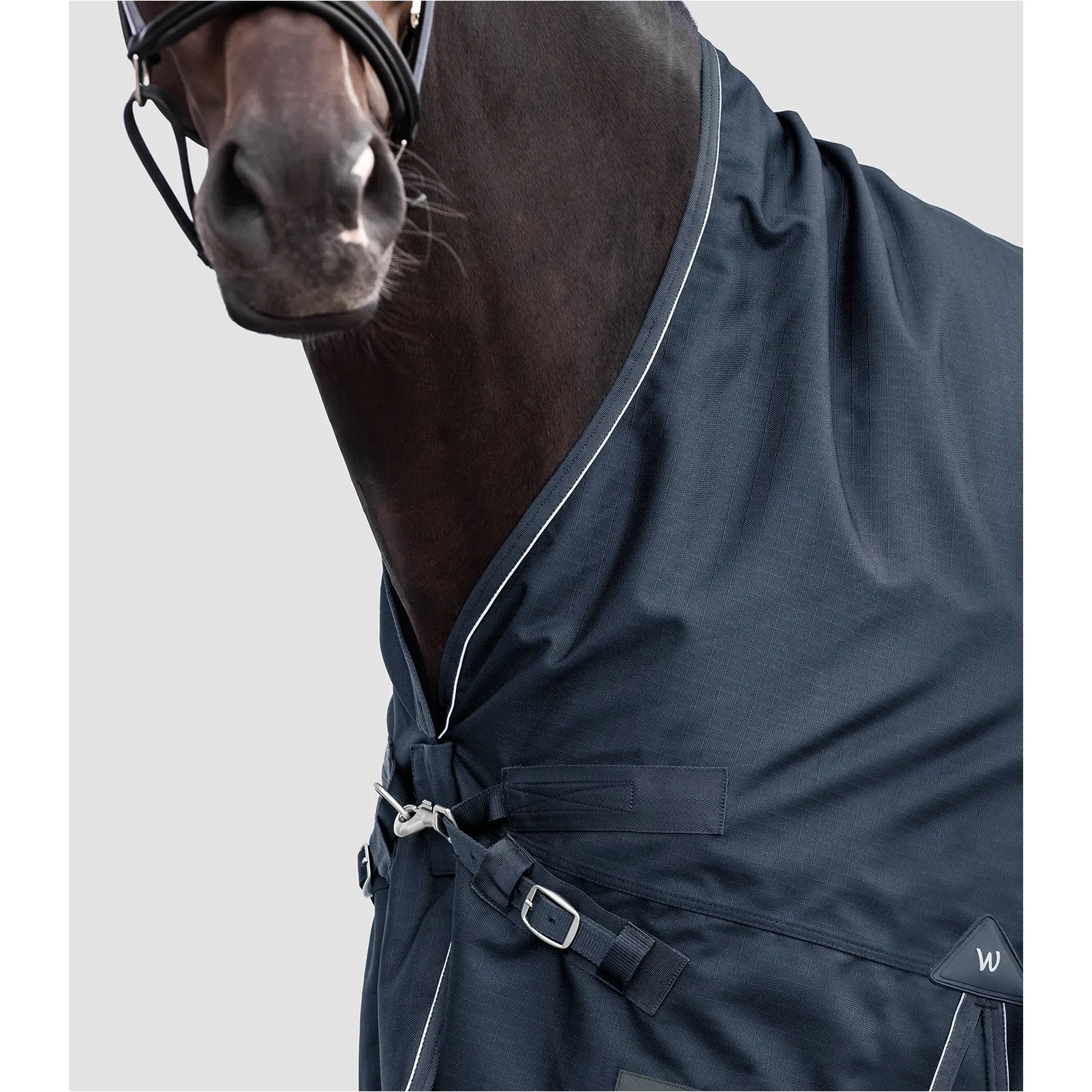 Outdoordecke High Neck 100g Füllung 1200D SCANDIC nachtblau