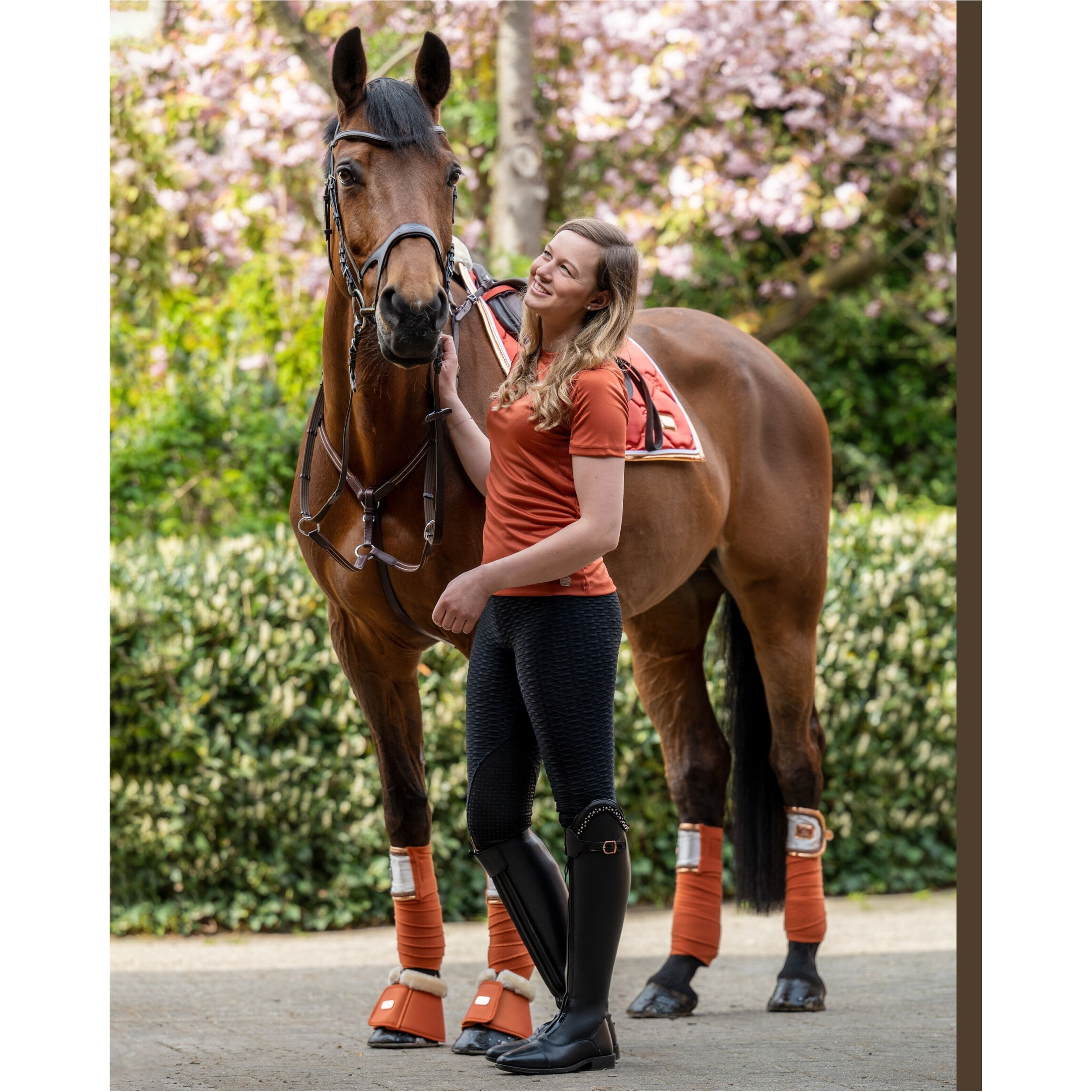 Hufglocken EDINBURGH cognac Hufglocken EDINBURGH cognac