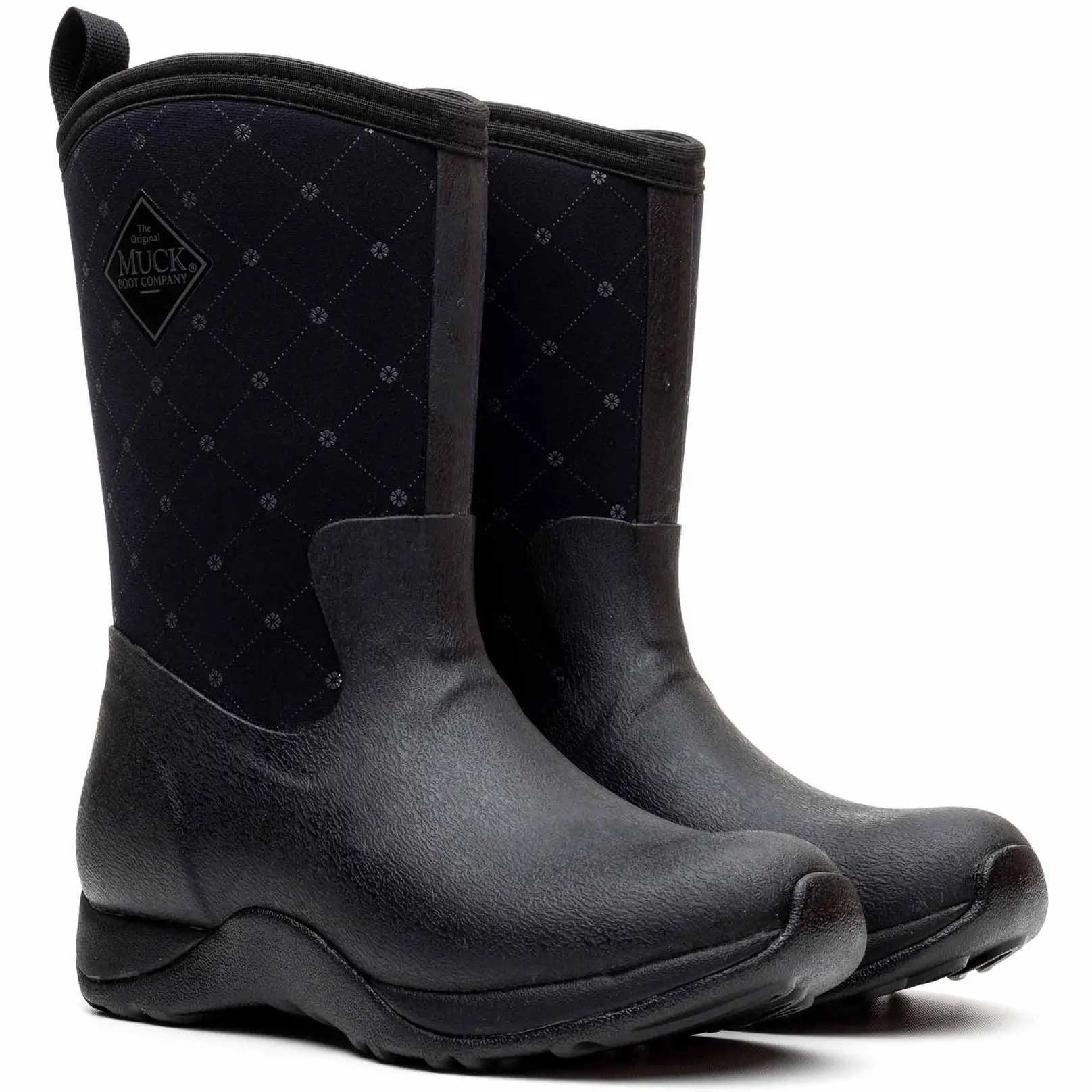 Winter Damen Gummistiefel ARCTIC WEEKEND schwarz/grau