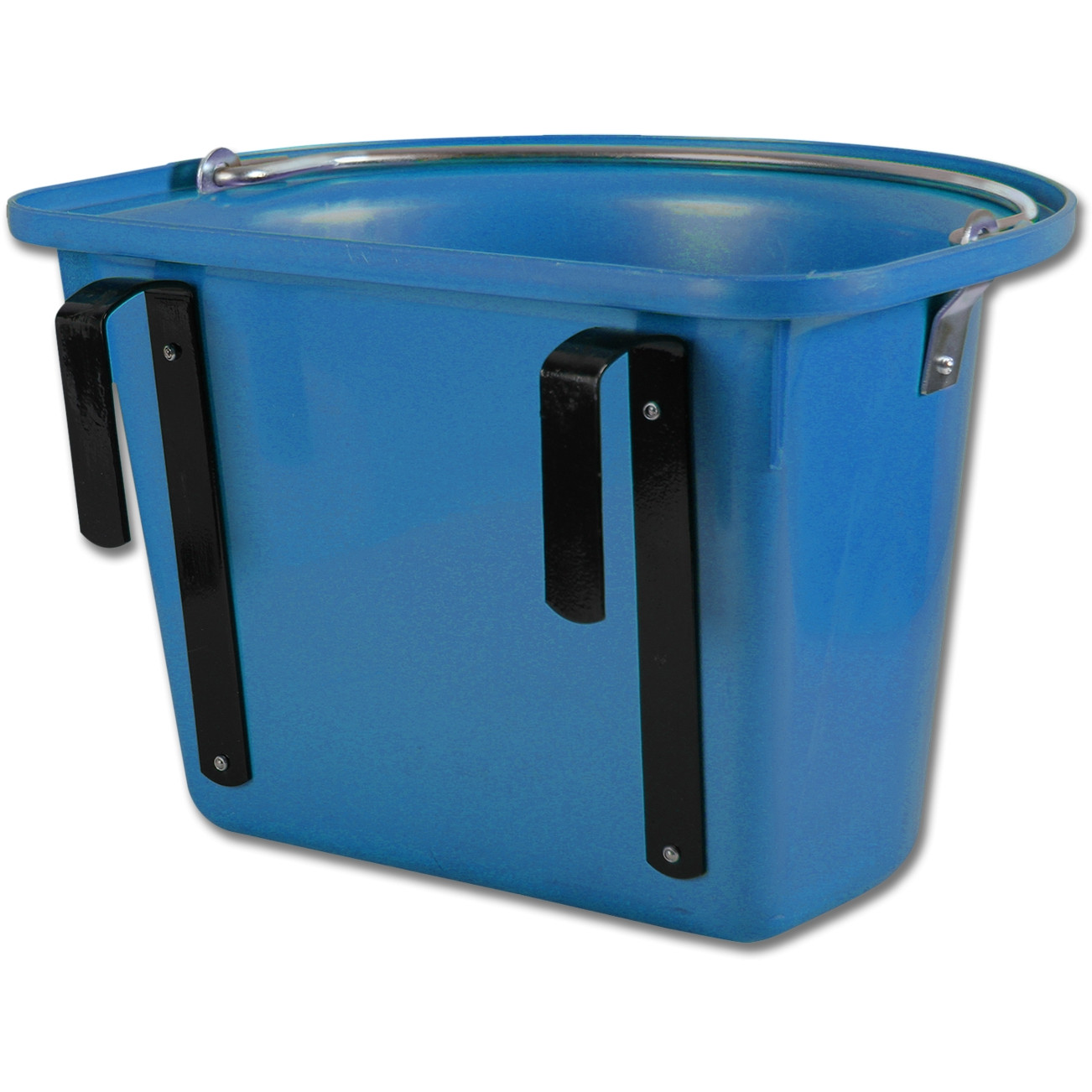 Turnierfutterkrippe mit Tragegriff blau