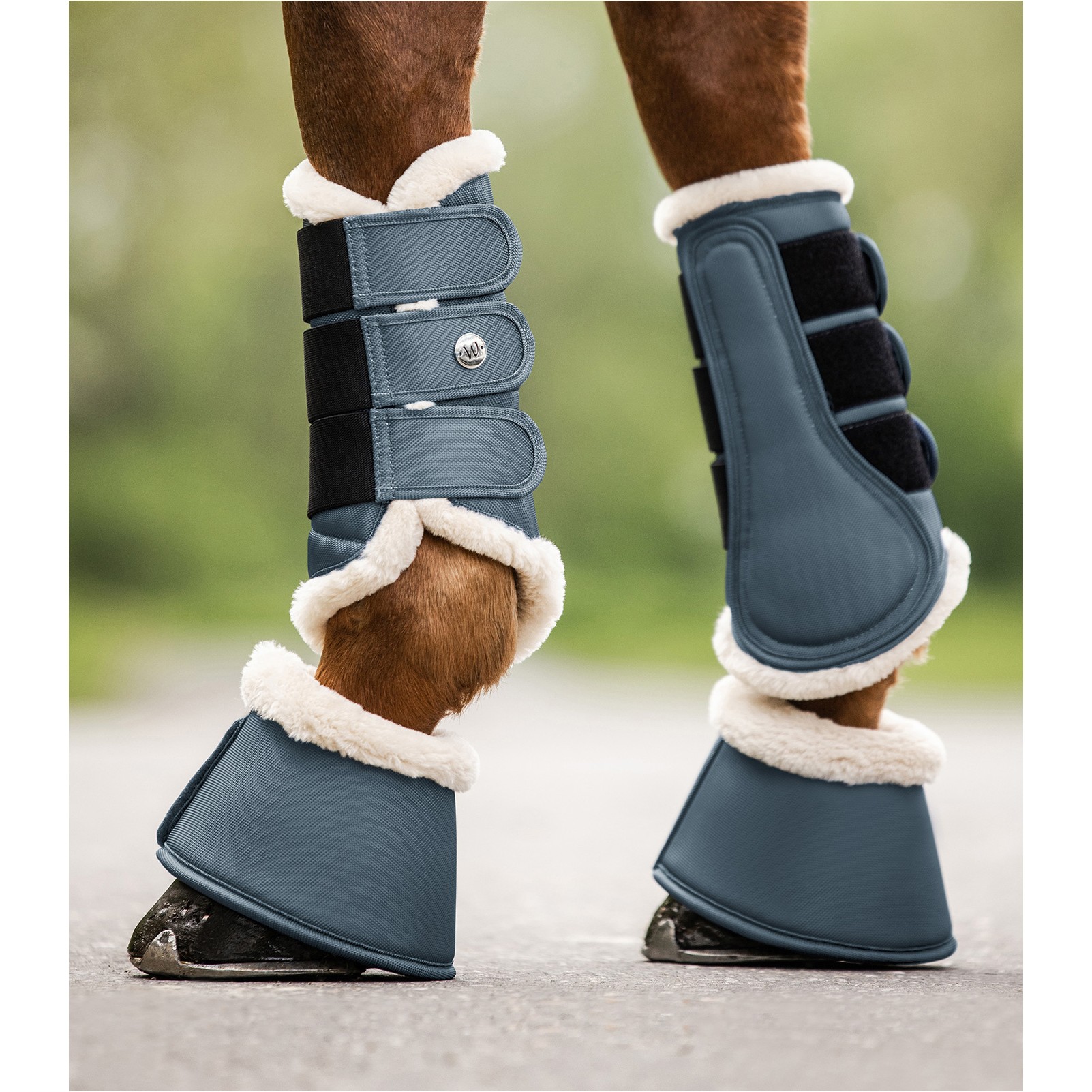 Dressurgamaschen PEGASUS kreideblau
