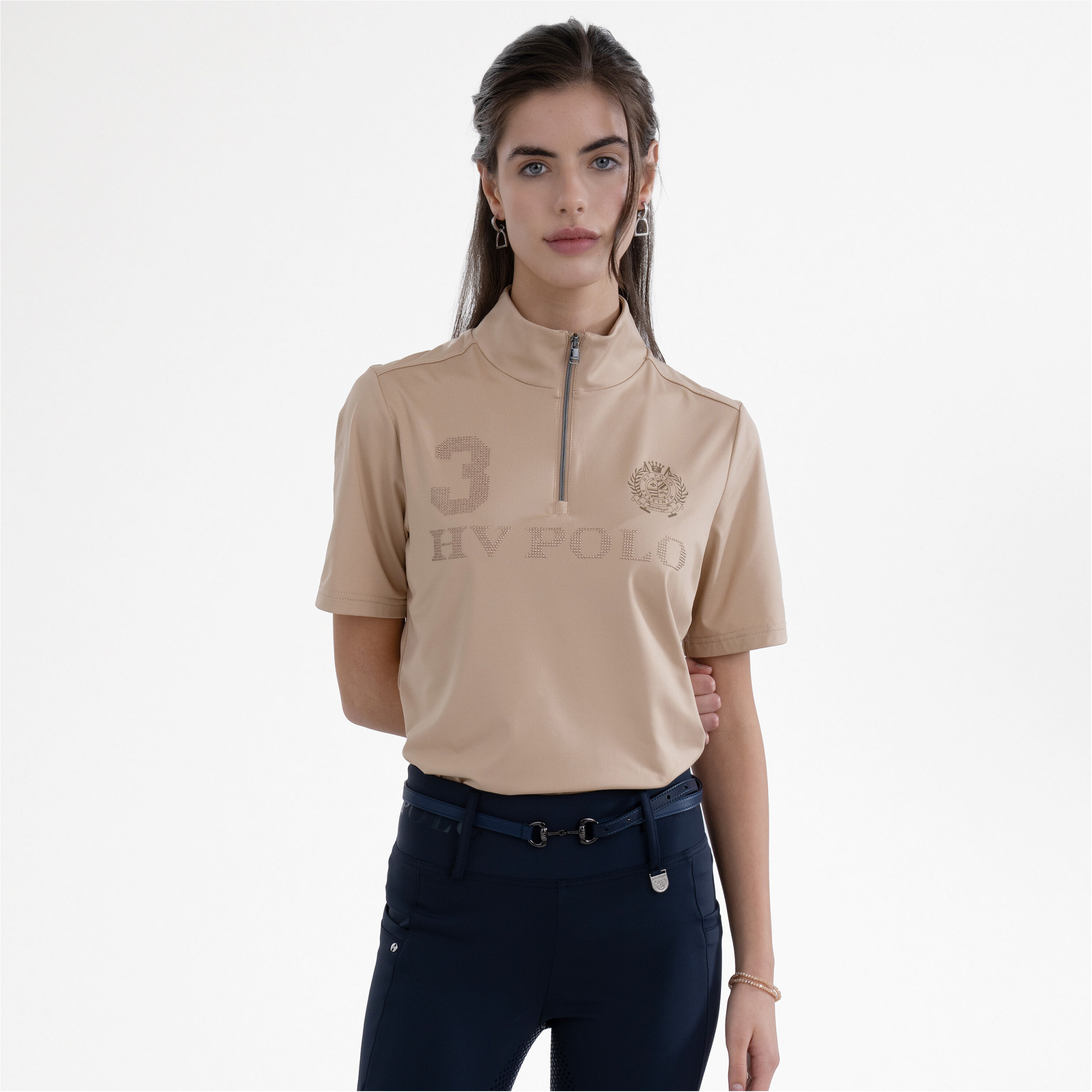 Damen Funktionsshirt HVPFavourite champagne