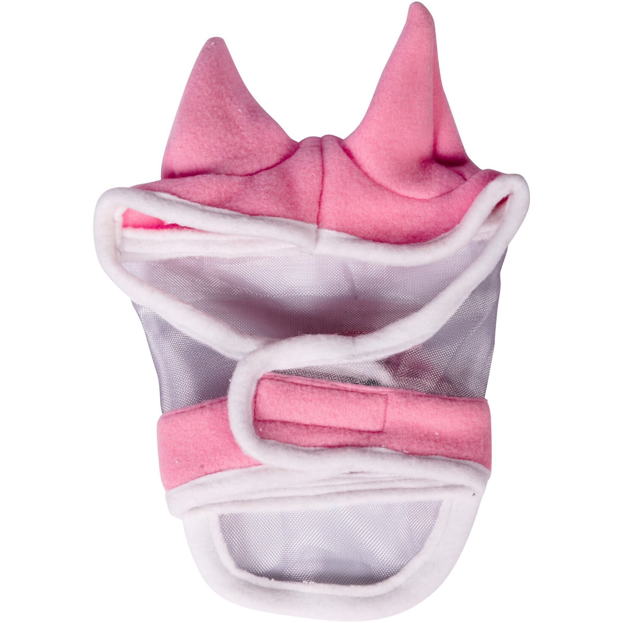 Fliegenschutzmaske mit Nasenteil HOBBY HORSING rosa
