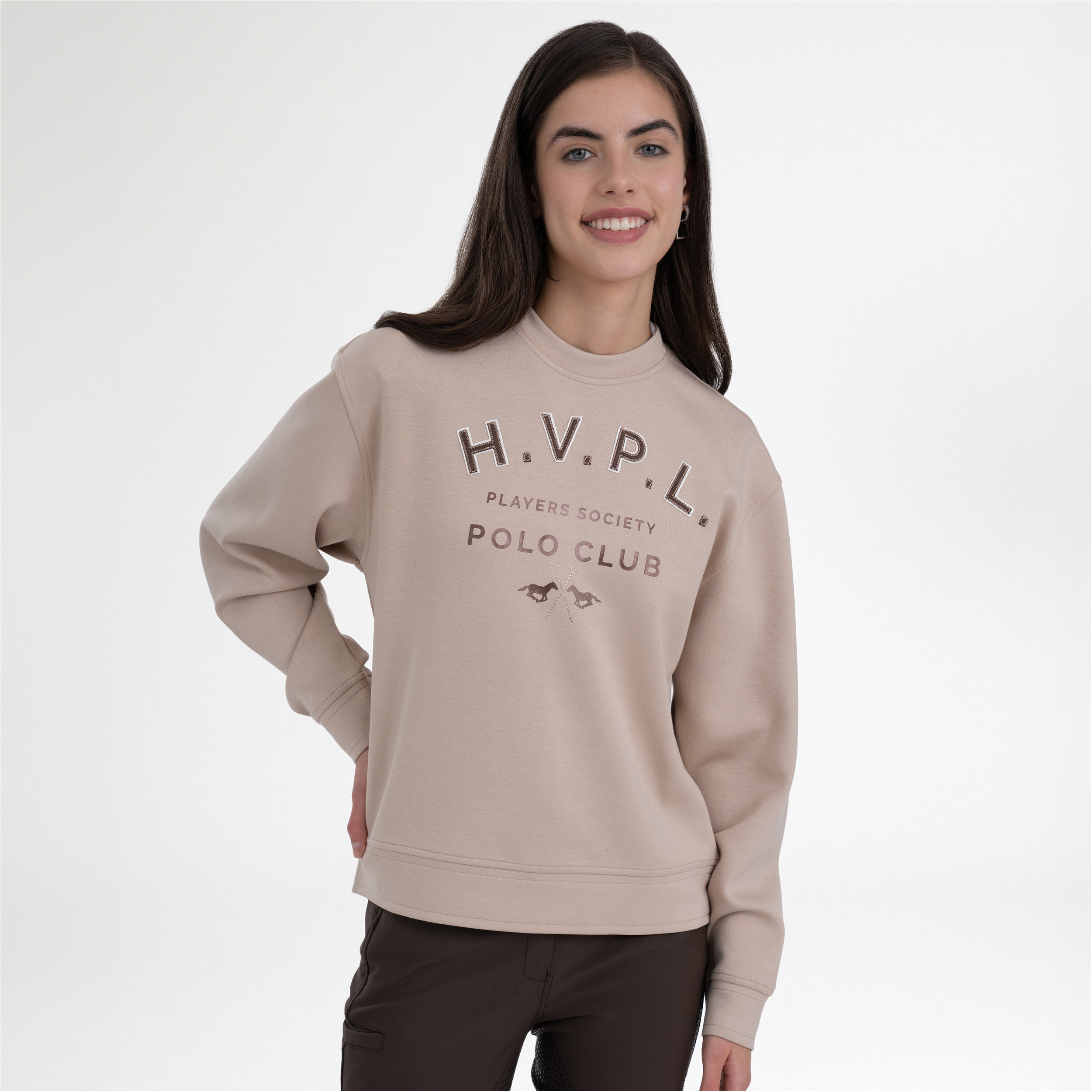 Damen Sweater HVPJanice champagne