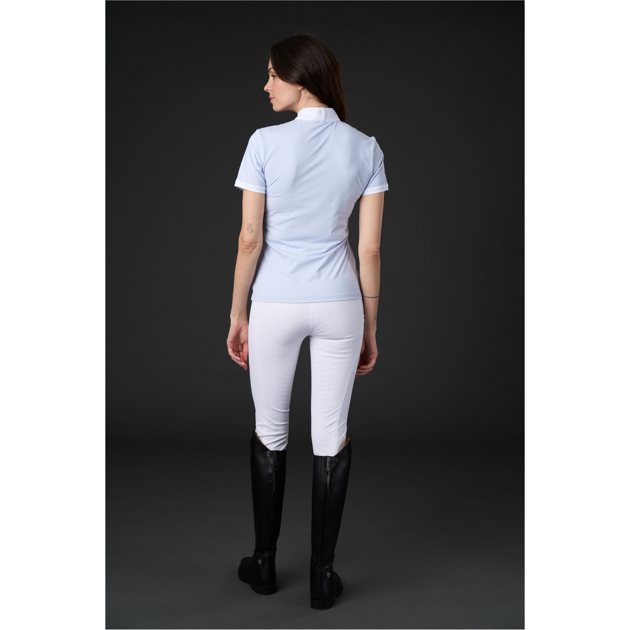 Damen Showshirt Kurzarm NICE xenon blue